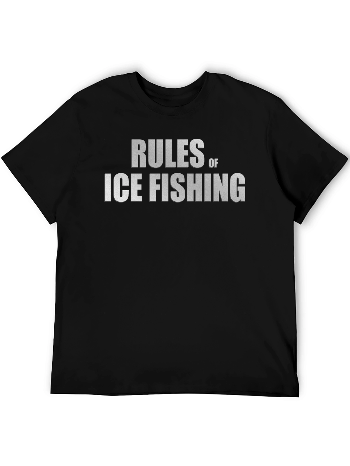 Rules of Ice Fishing Graphic Tee