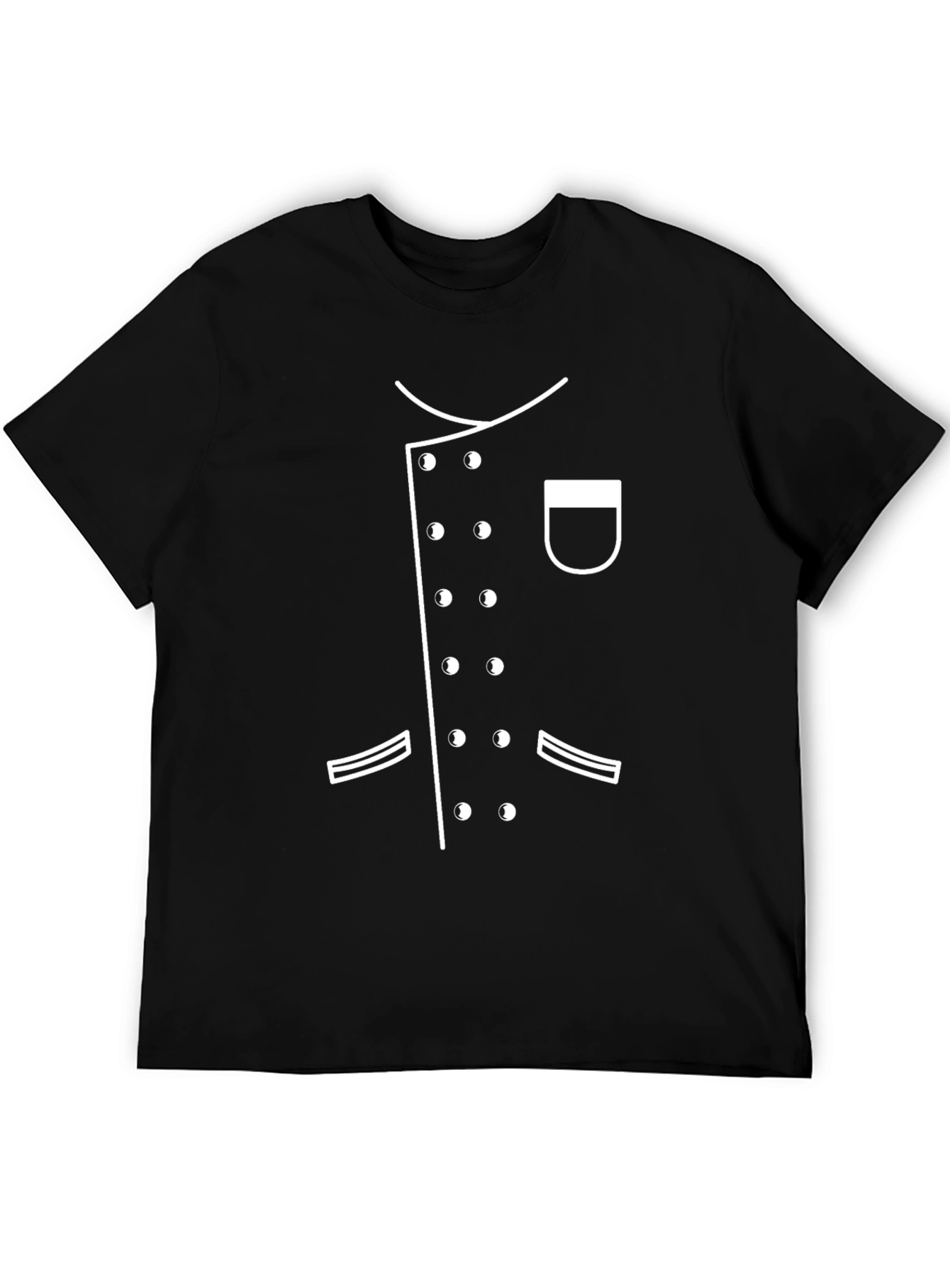 Chef Uniform Graphic T-Shirt - Novelty Cook Tee