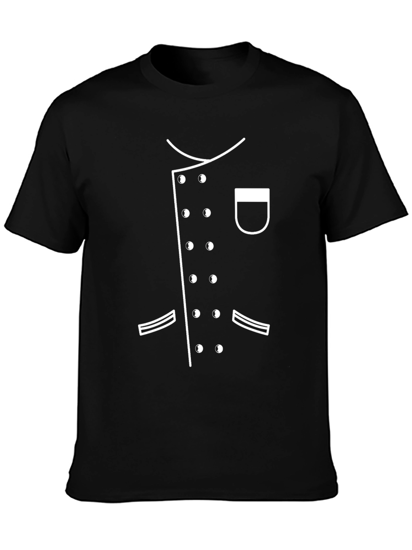 Chef Uniform Graphic T-Shirt - Novelty Cook Tee