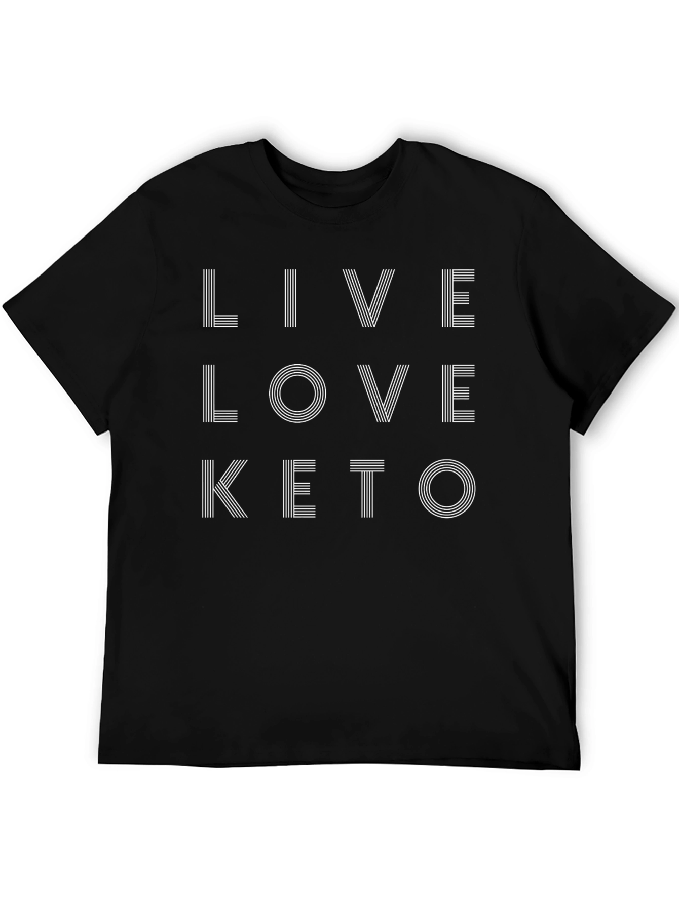 Live Love Keto Graphic T-Shirt