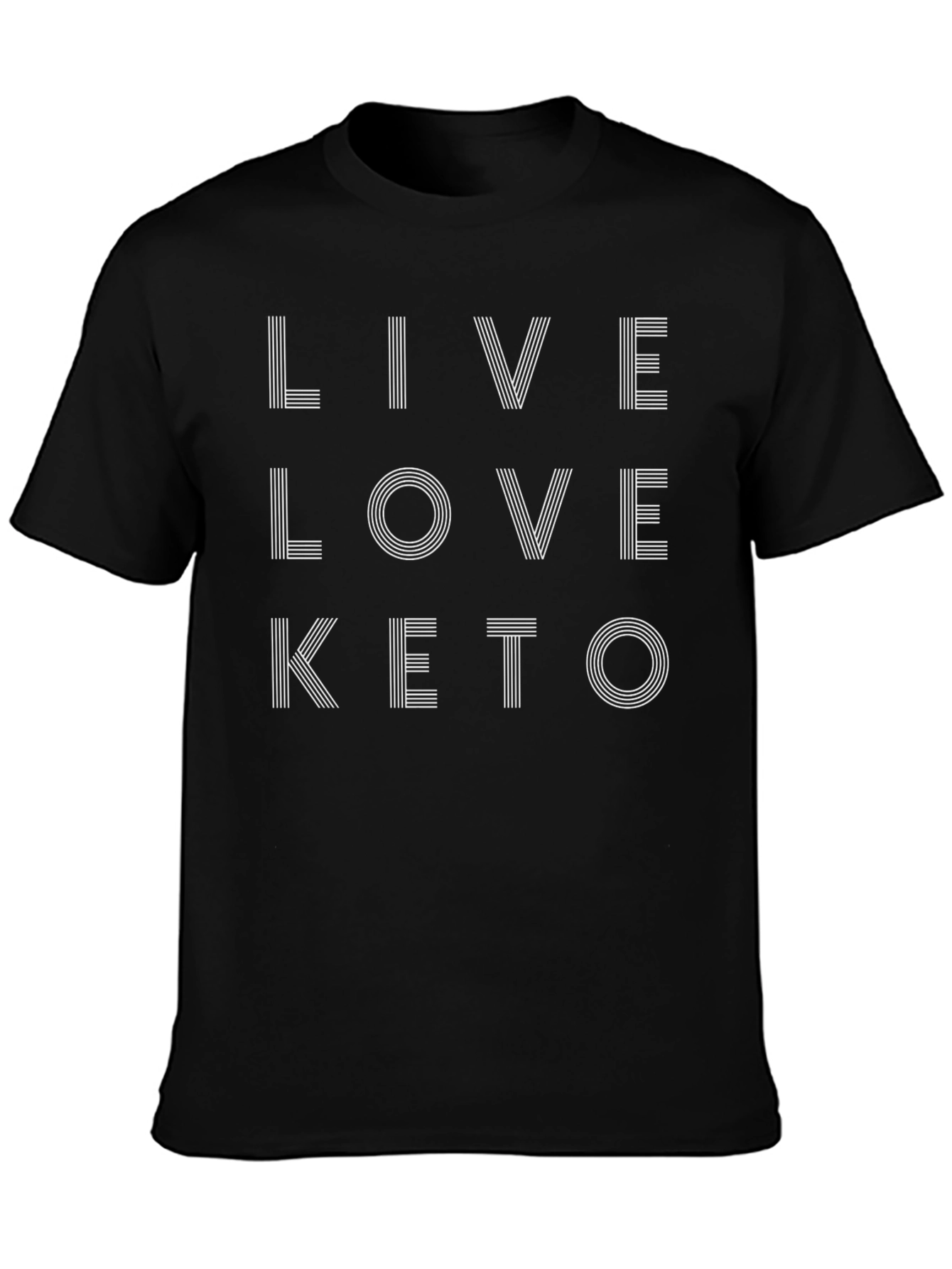 Live Love Keto Graphic T-Shirt