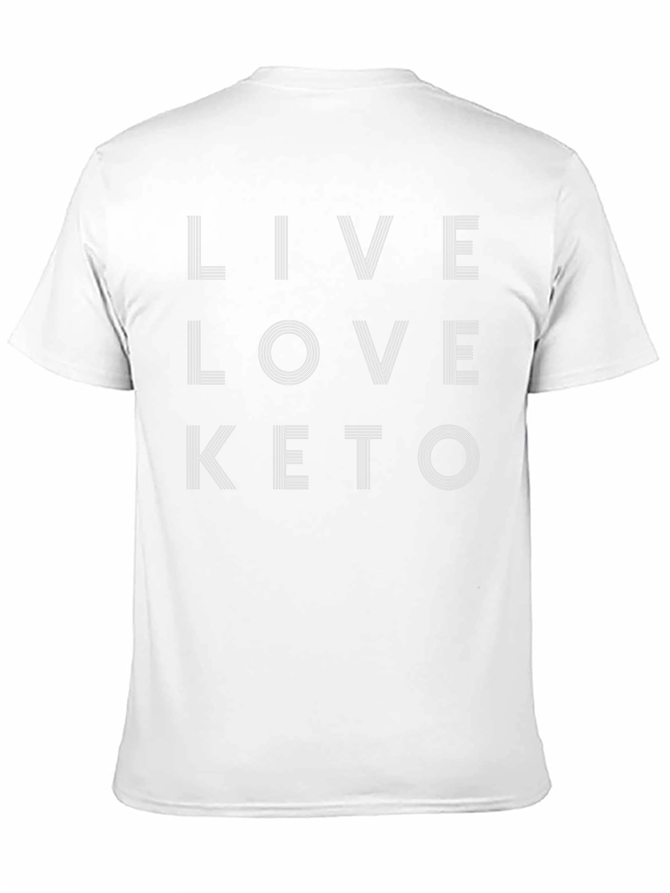 Live Love Keto Graphic T-Shirt