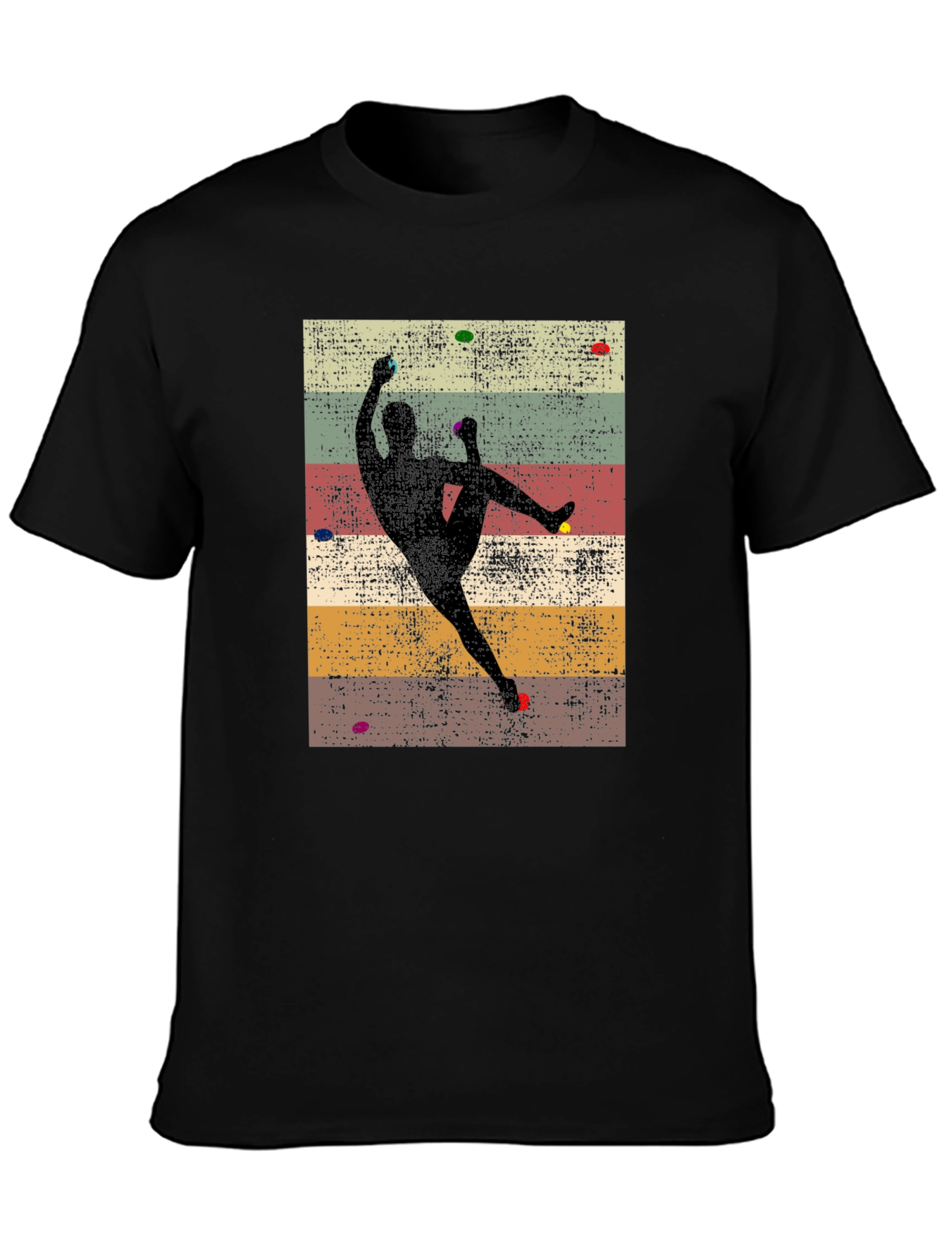 Climbing Silhouette Graphic Tee - Rock Climbing Shirt