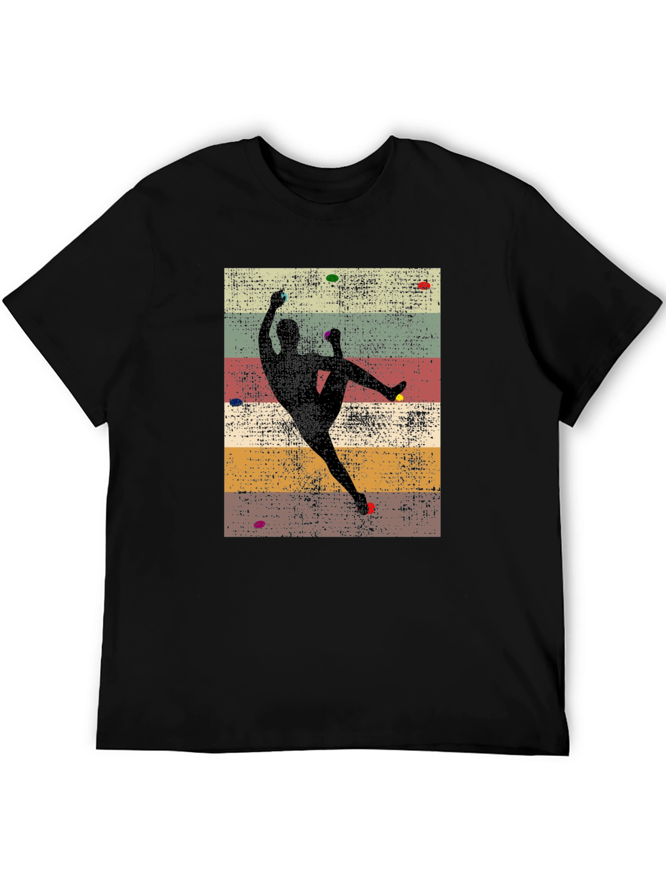 Climbing Silhouette Graphic Tee - Rock Climbing Shirt