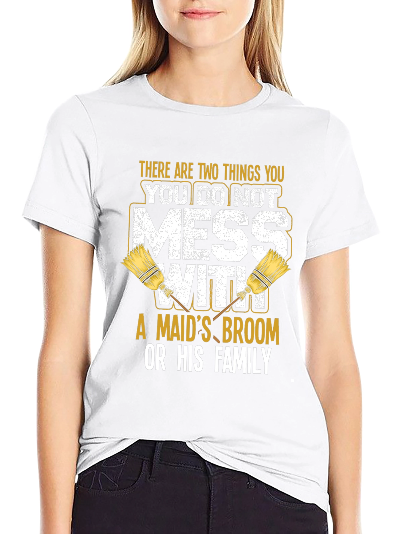 Maids Broom Family T-Shirt