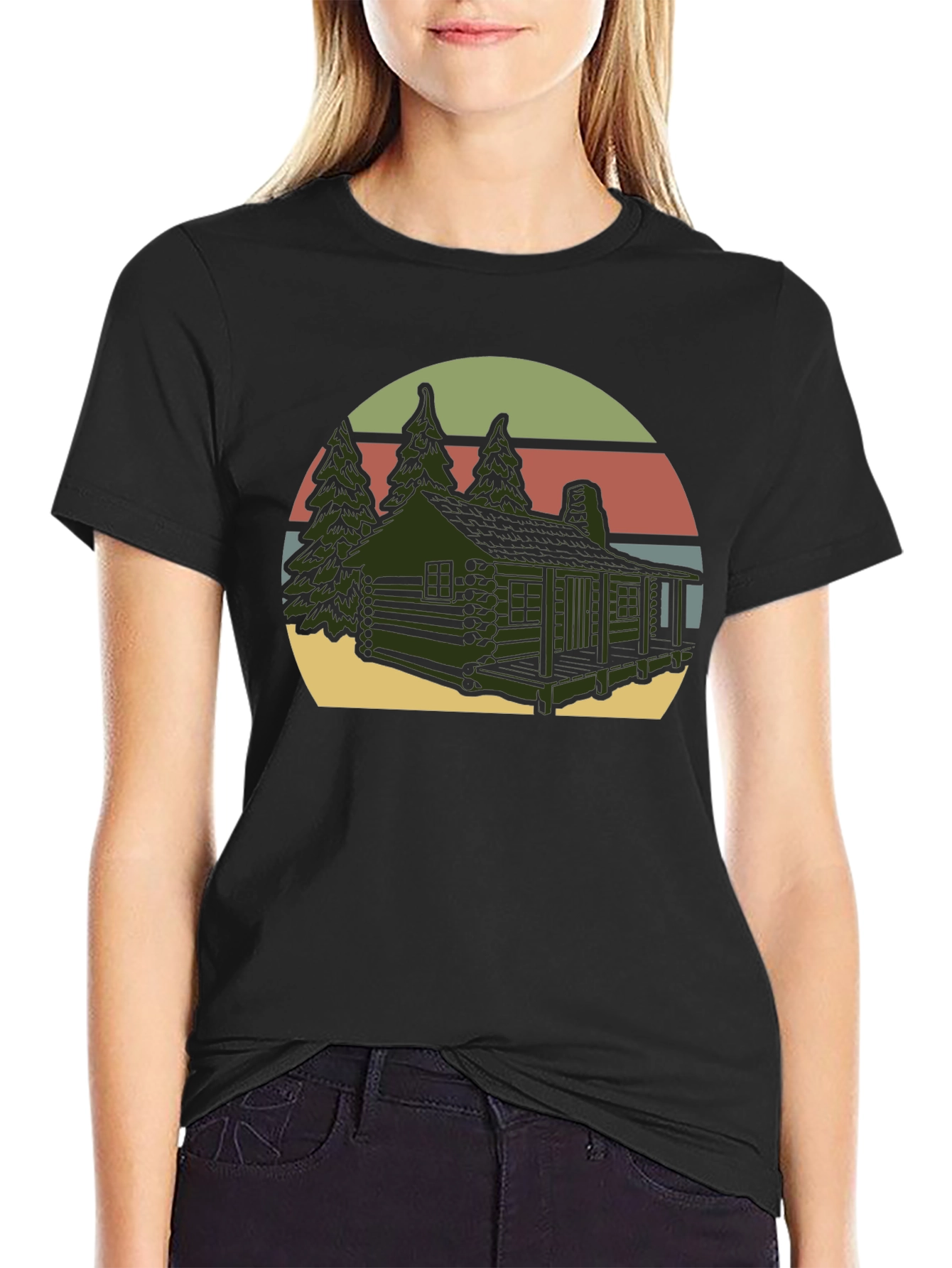 Cabin Retreat Graphic Tee
