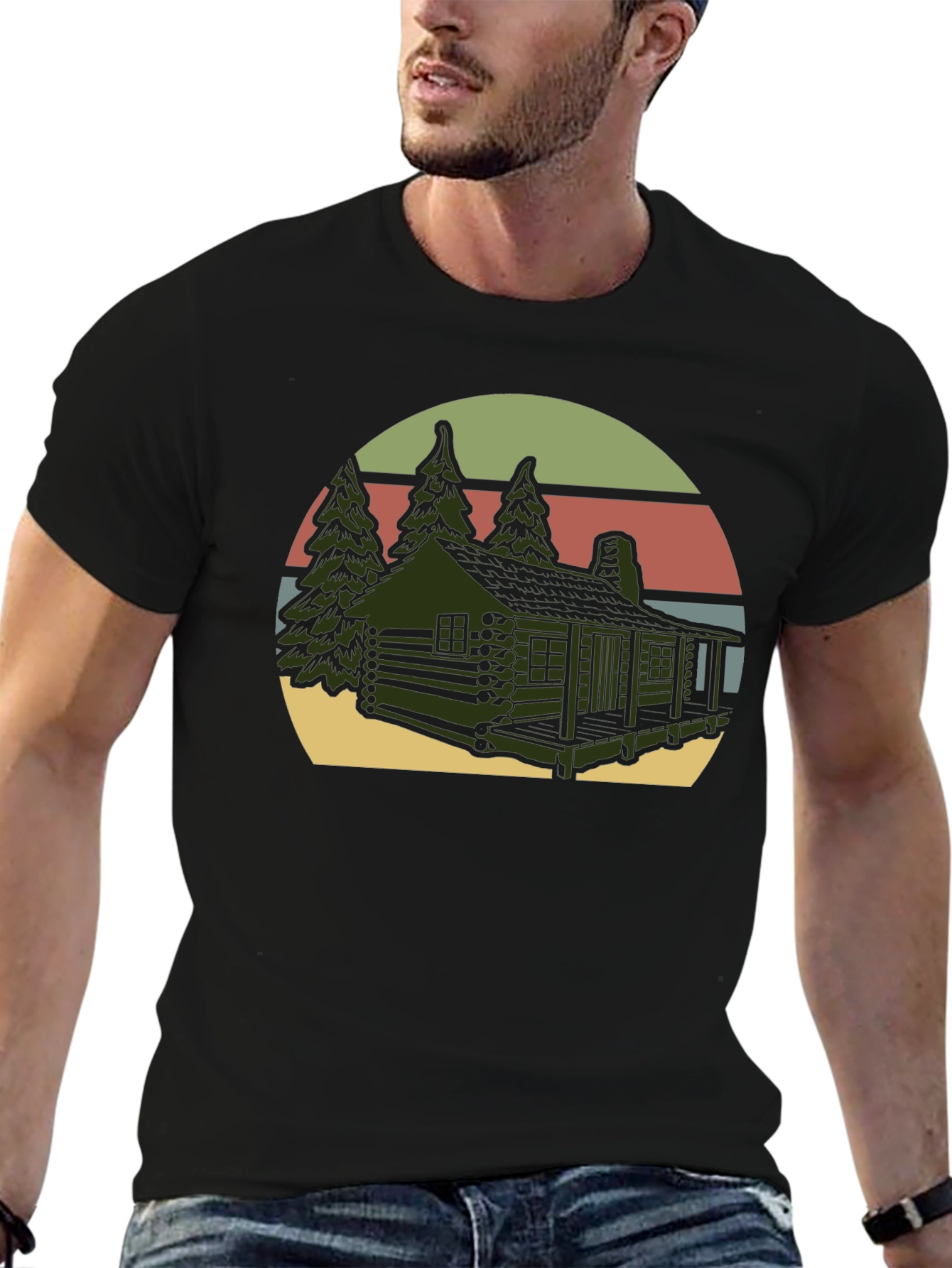 Cabin Retreat Graphic Tee
