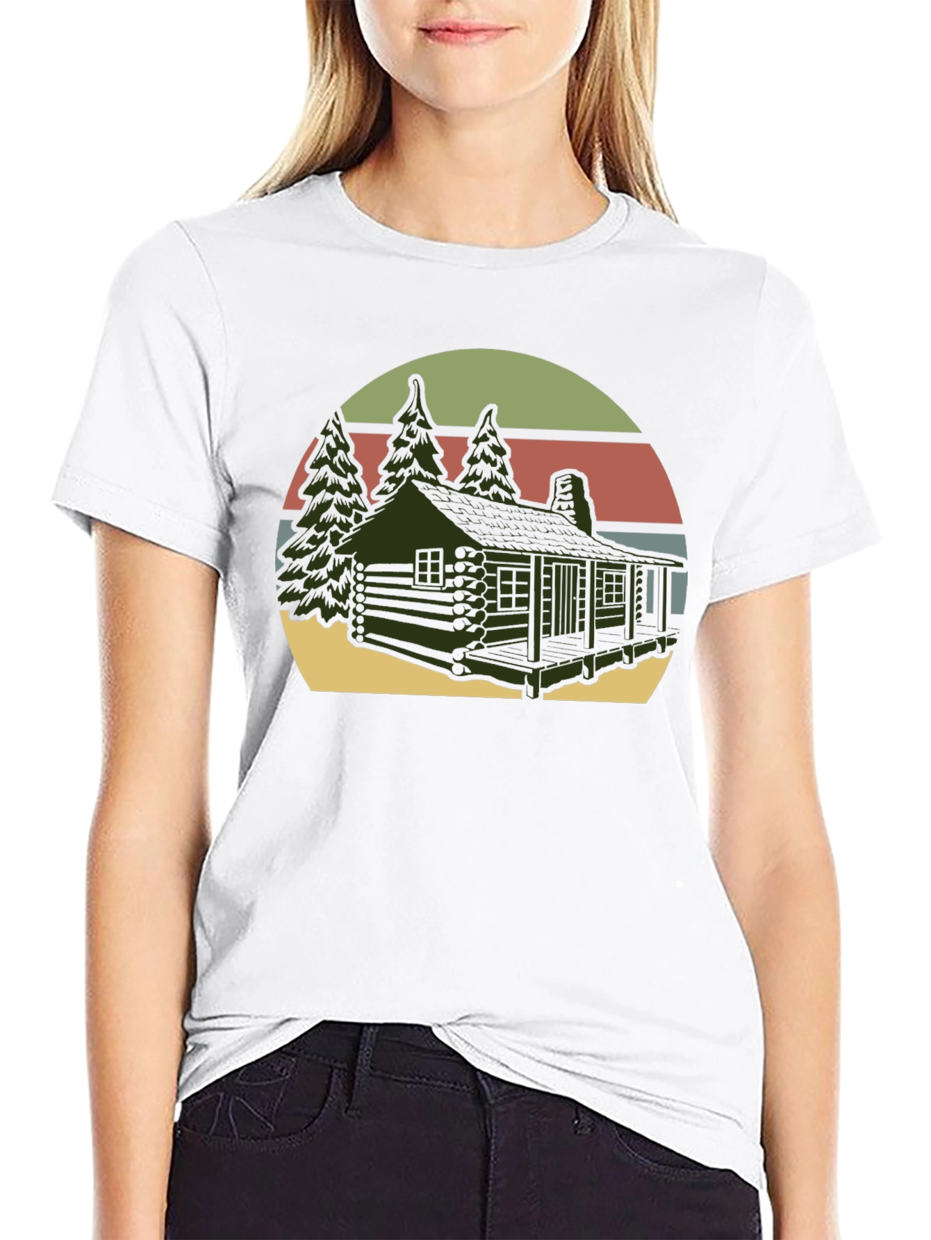 Cabin Retreat Graphic Tee