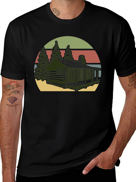 Cabin Retreat Graphic Tee