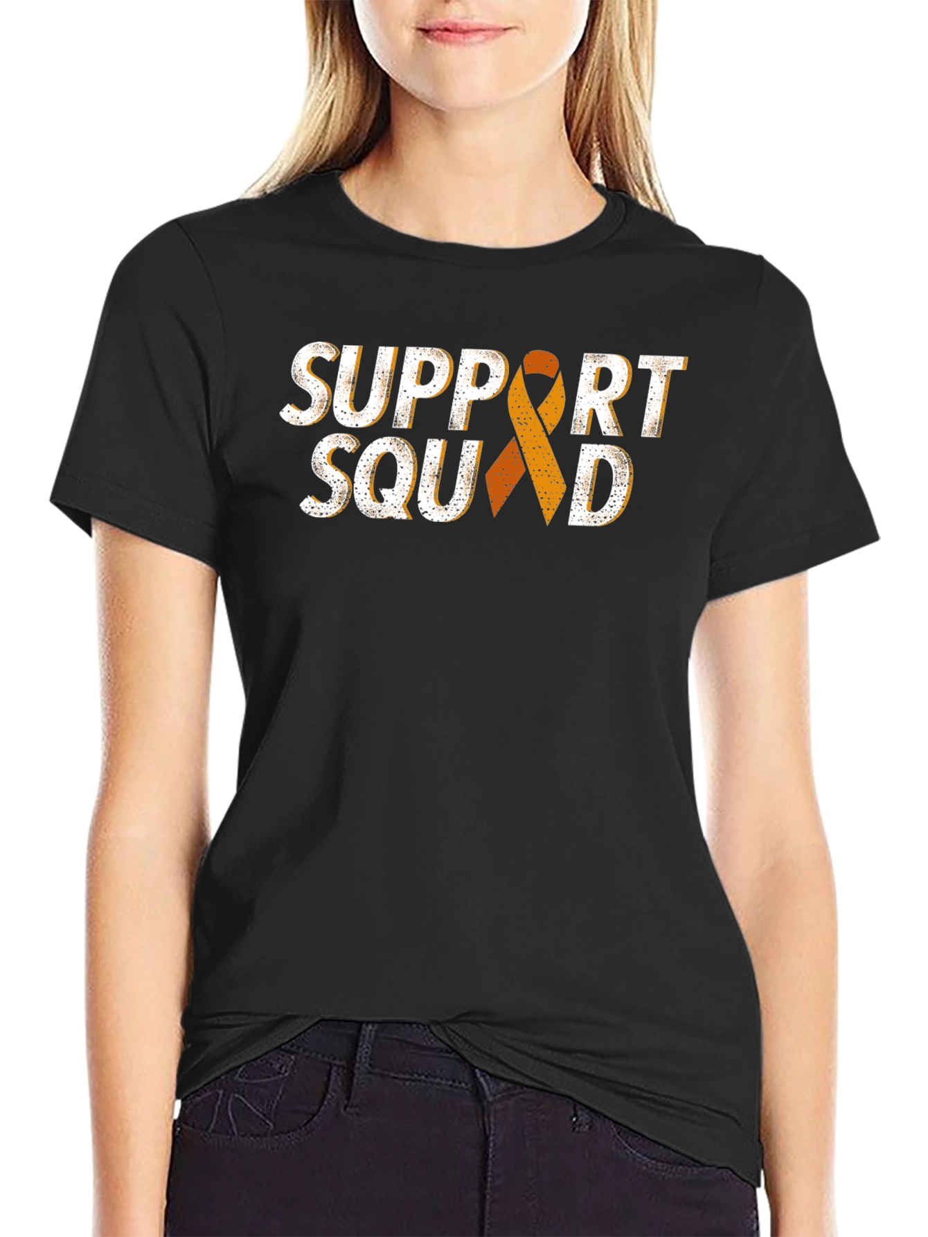 Support Squad T-Shirt - Awareness Ribbon Graphic Tee