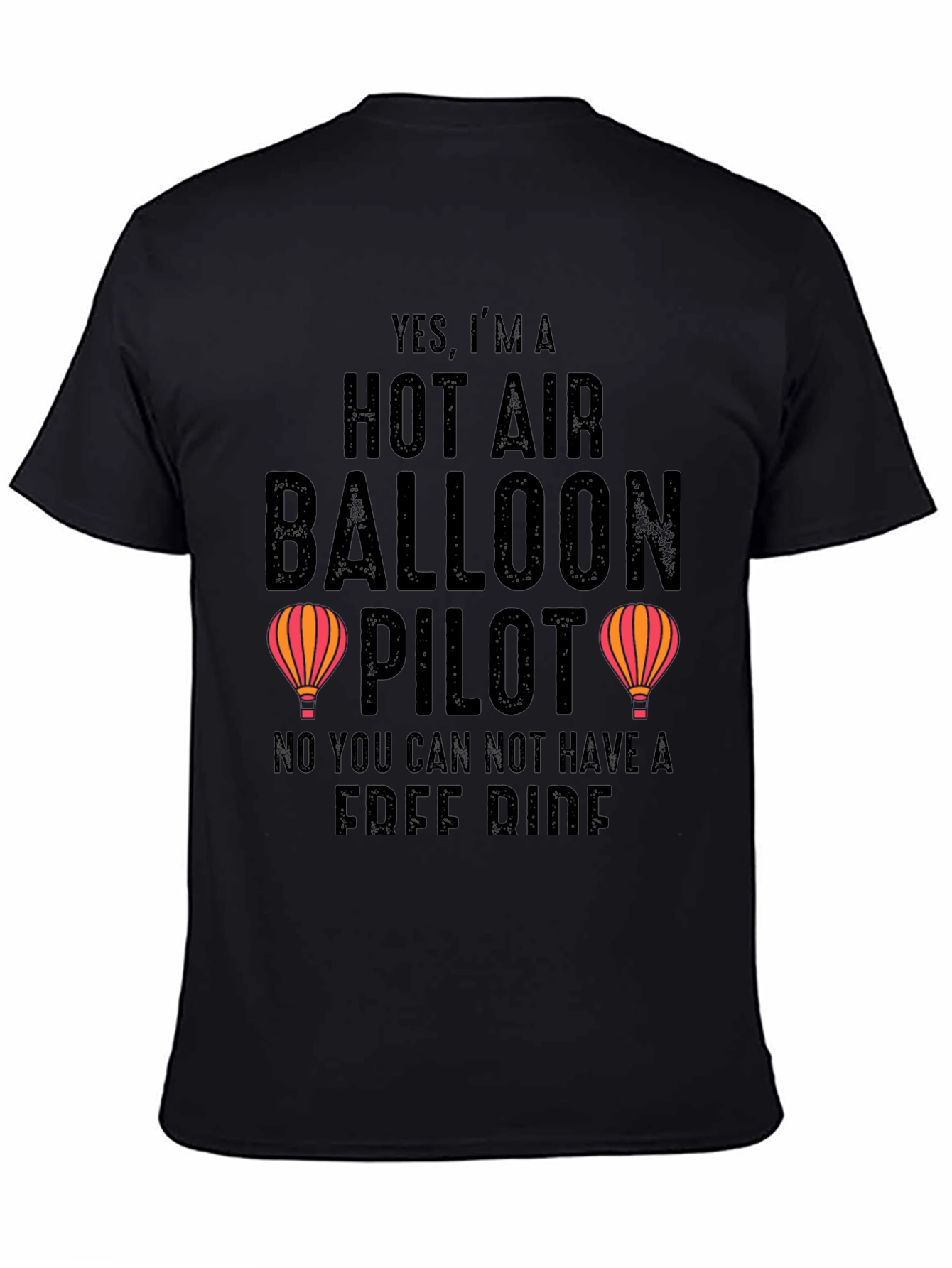 Hot Air Balloon Pilot Graphic Tee