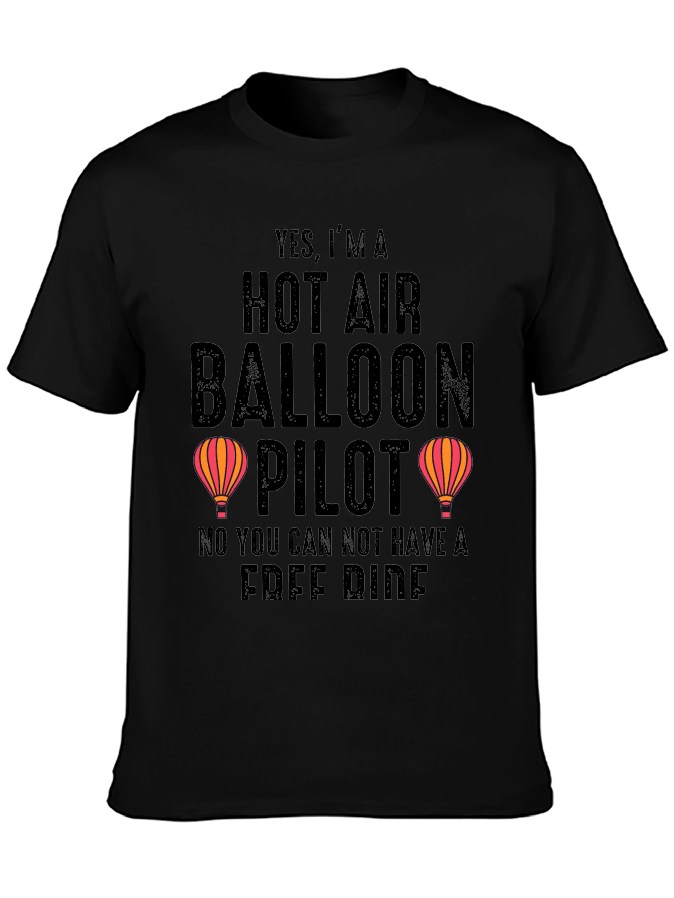 Hot Air Balloon Pilot Graphic Tee