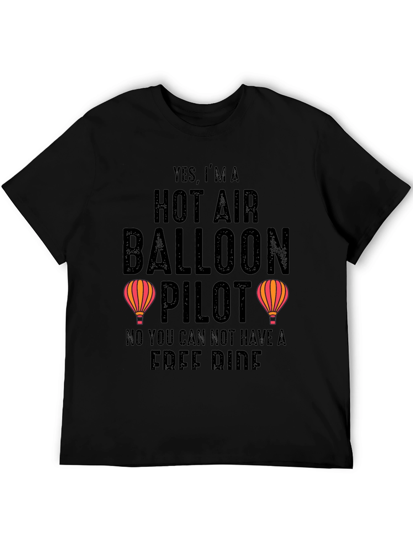 Hot Air Balloon Pilot Graphic Tee