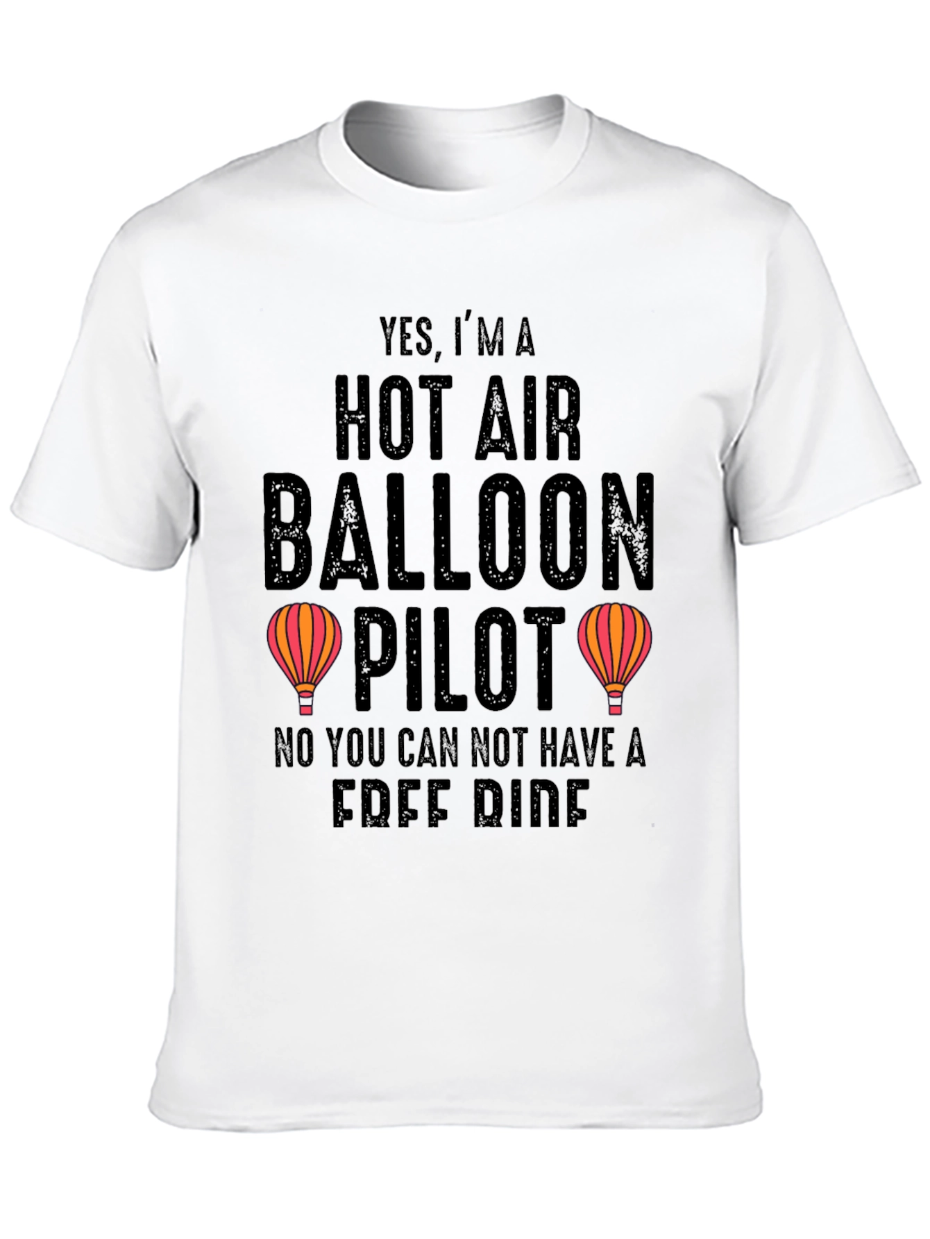 Hot Air Balloon Pilot Graphic Tee