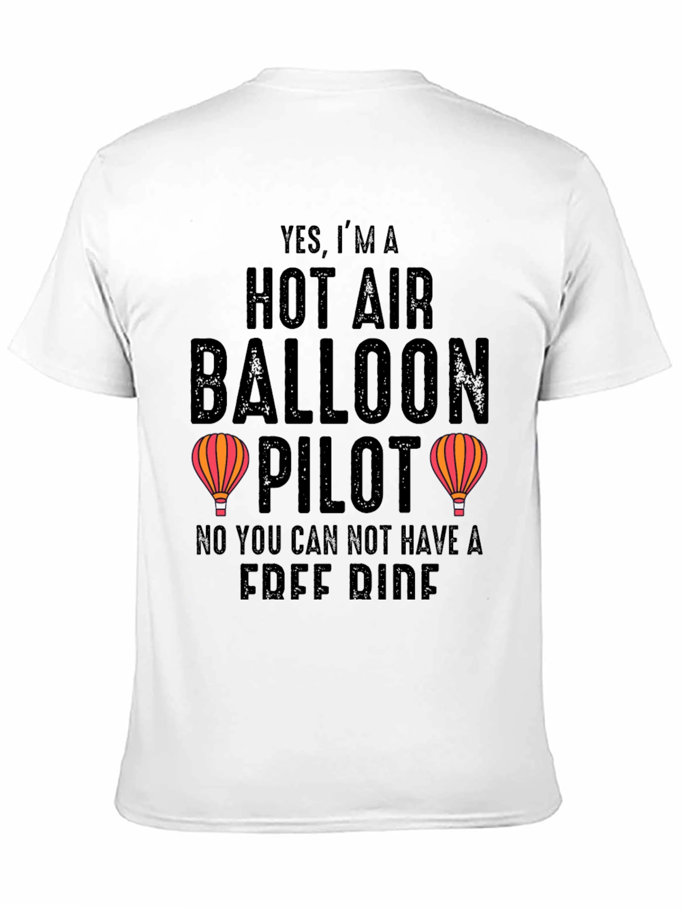 Hot Air Balloon Pilot Graphic Tee