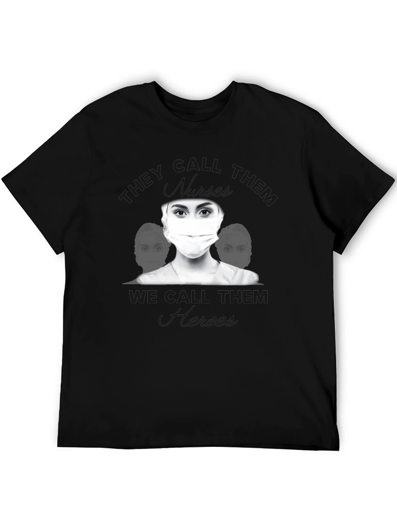 Nurses Are Heroes Graphic Tee