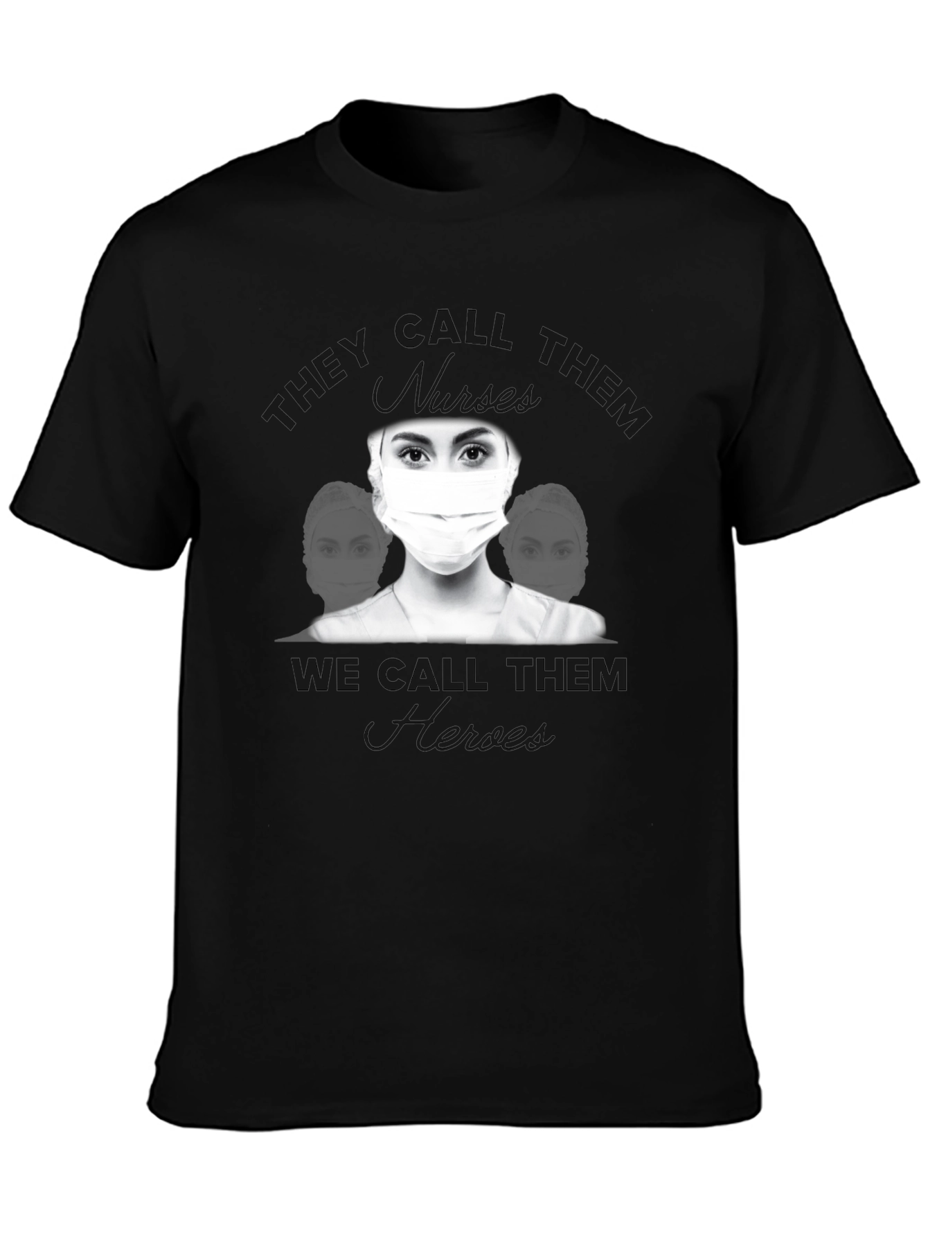 Nurses Are Heroes Graphic Tee