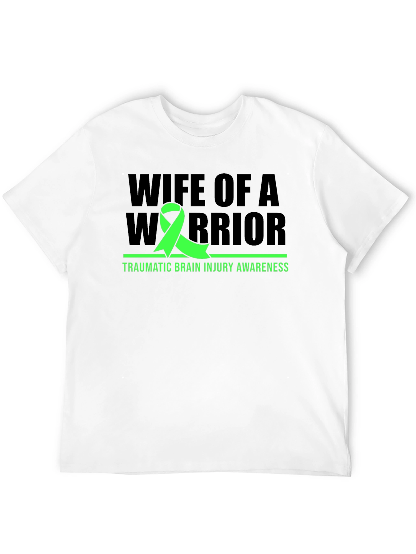 Wife of a Warrior TBI Awareness Tee