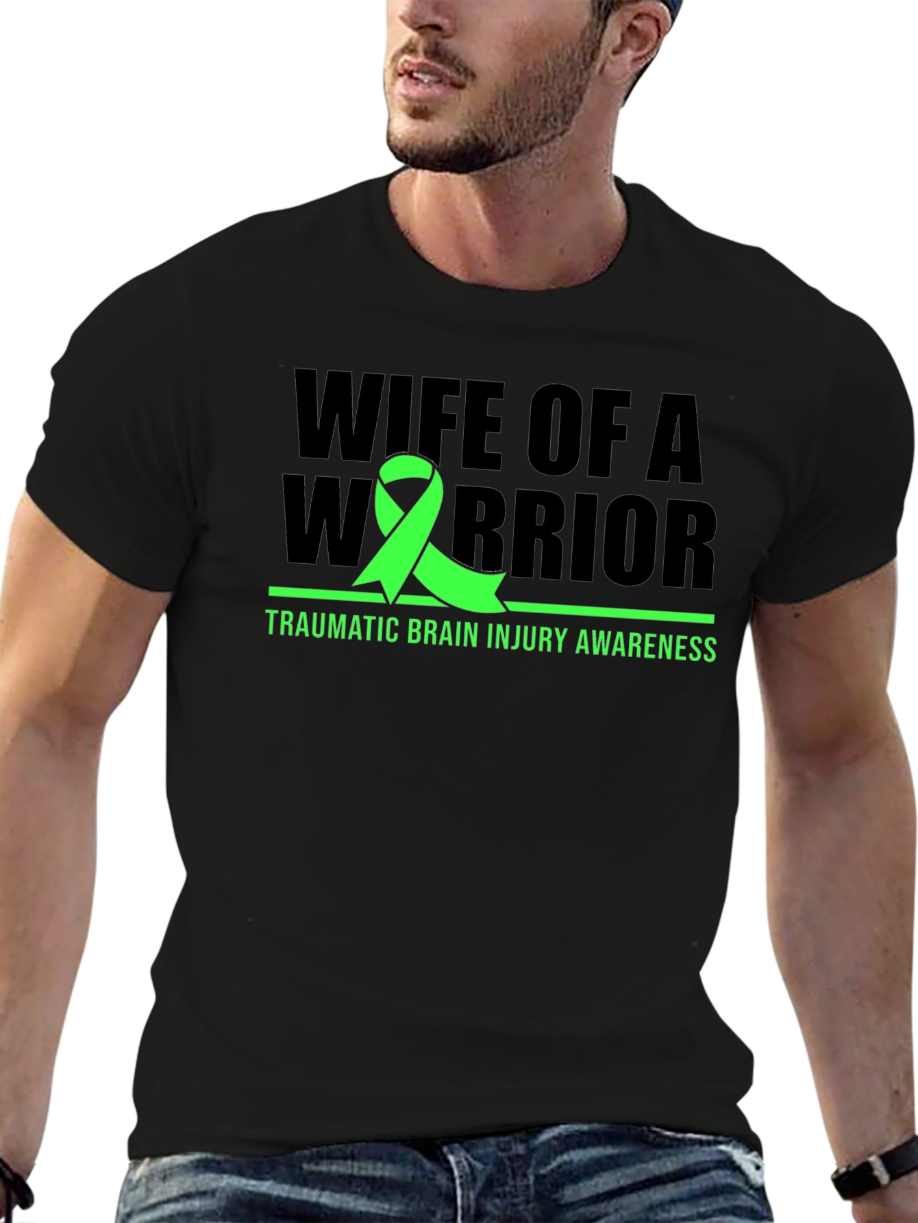Wife of a Warrior TBI Awareness Tee