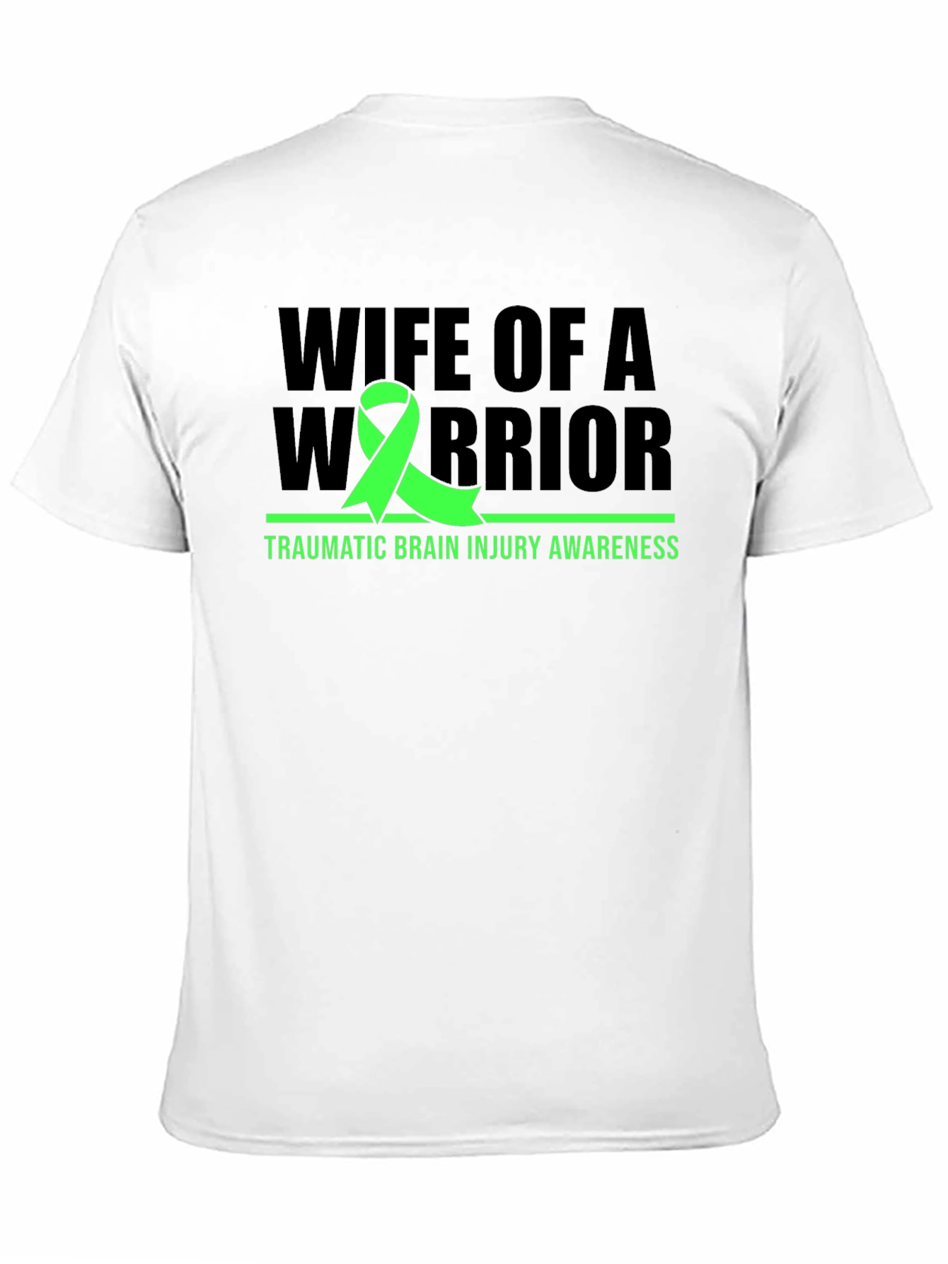Wife of a Warrior TBI Awareness Tee