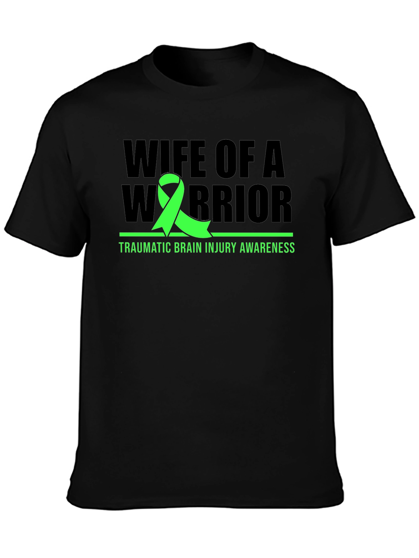 Wife of a Warrior TBI Awareness Tee