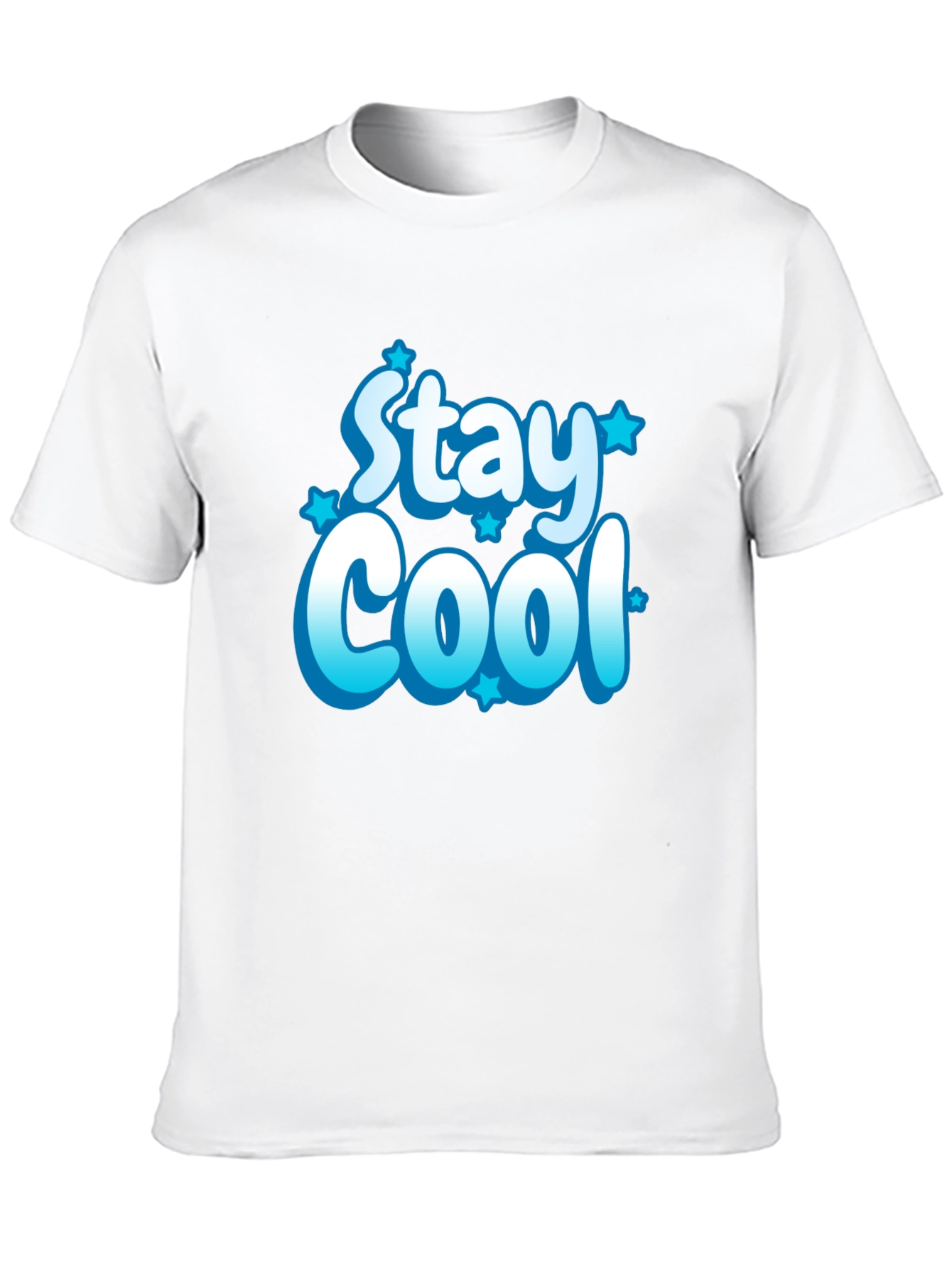 Stay Cool Graphic Tee - Mens Black T-Shirt