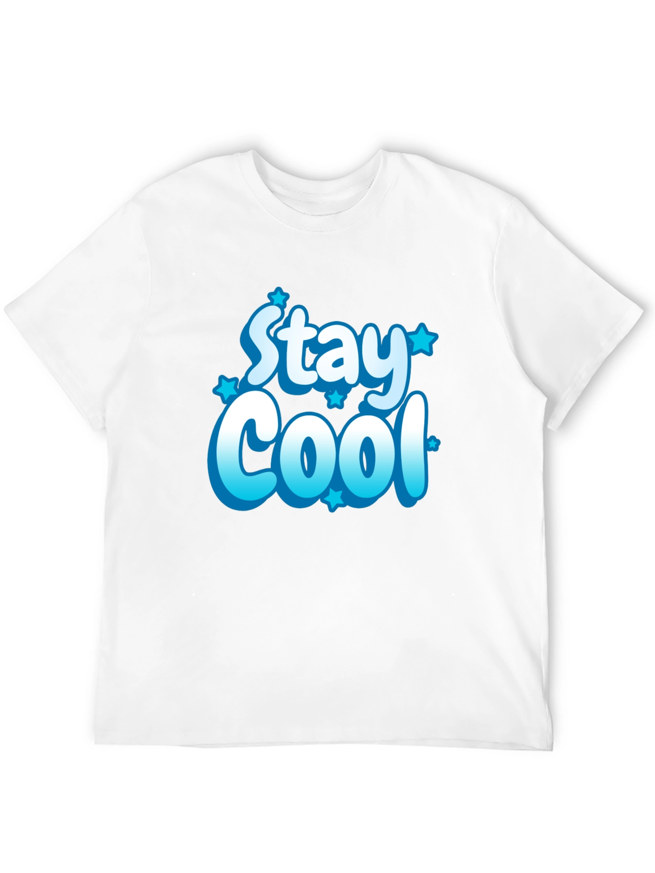 Stay Cool Graphic Tee - Mens Black T-Shirt