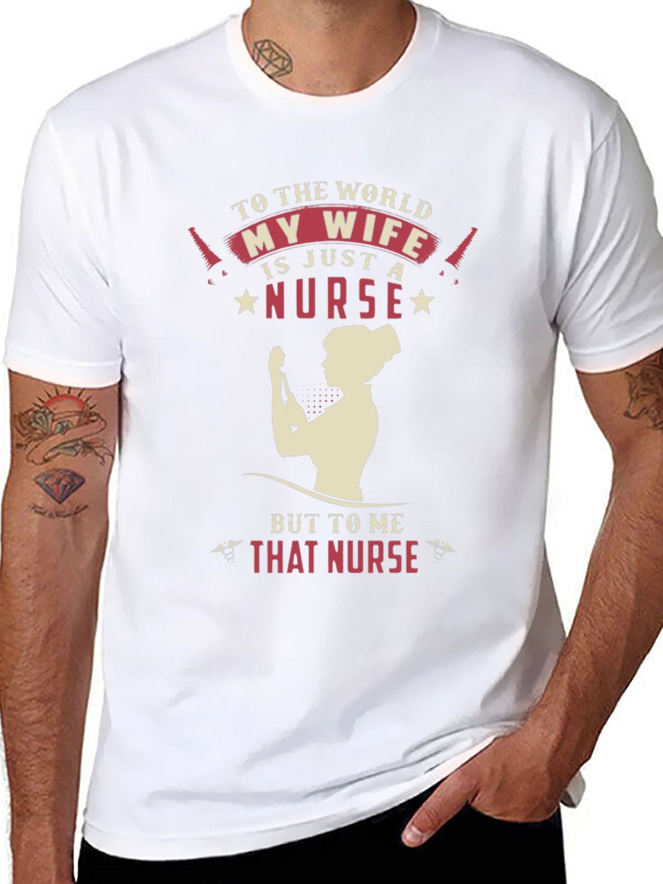 My Wife is a Nurse Graphic T-Shirt