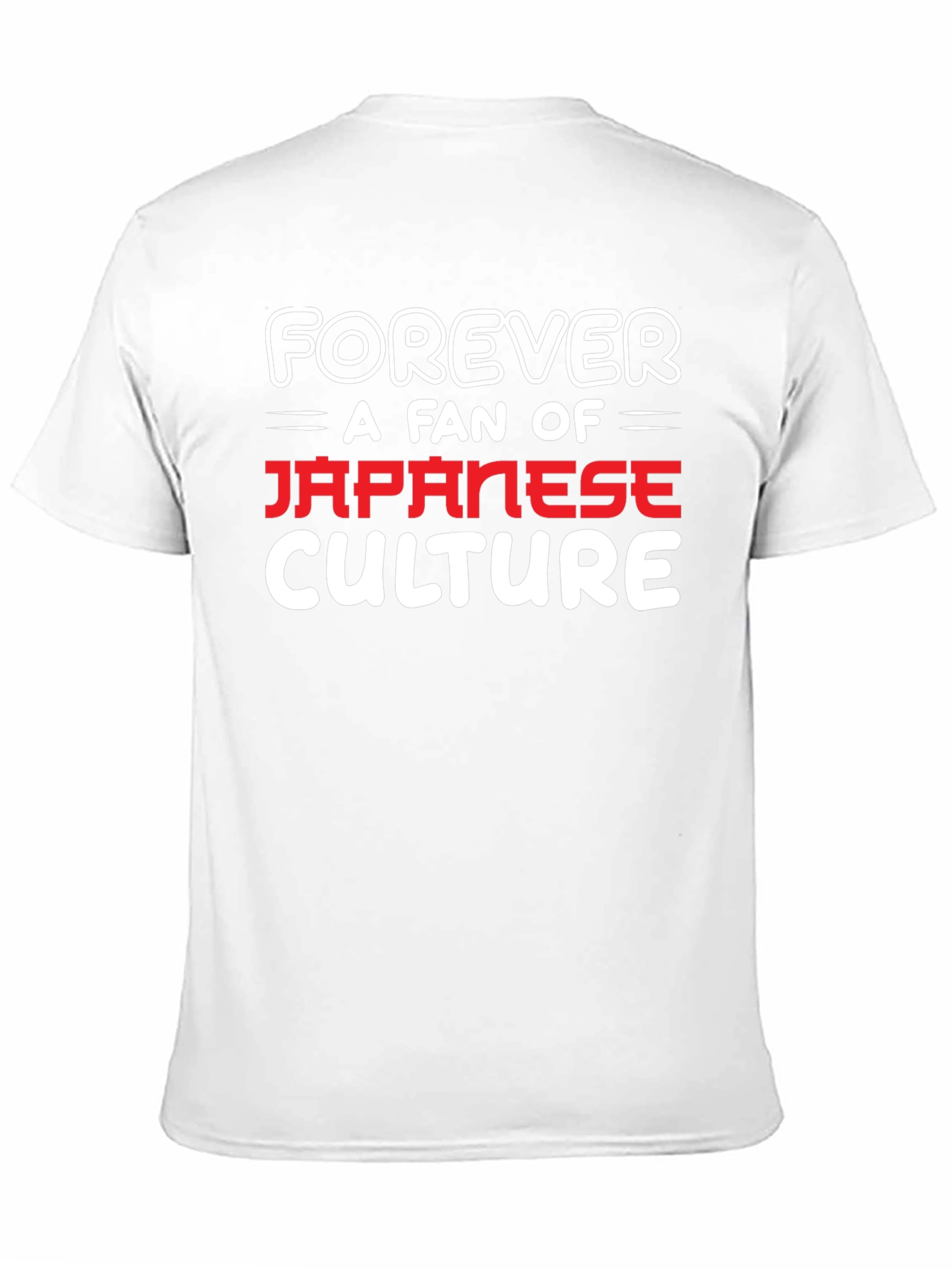 Japanese Culture Fan Black T-Shirt