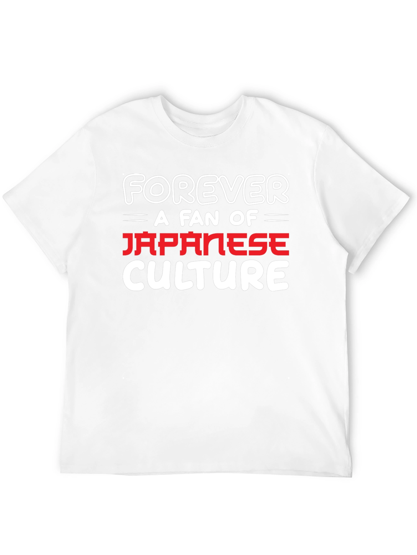 Japanese Culture Fan Black T-Shirt