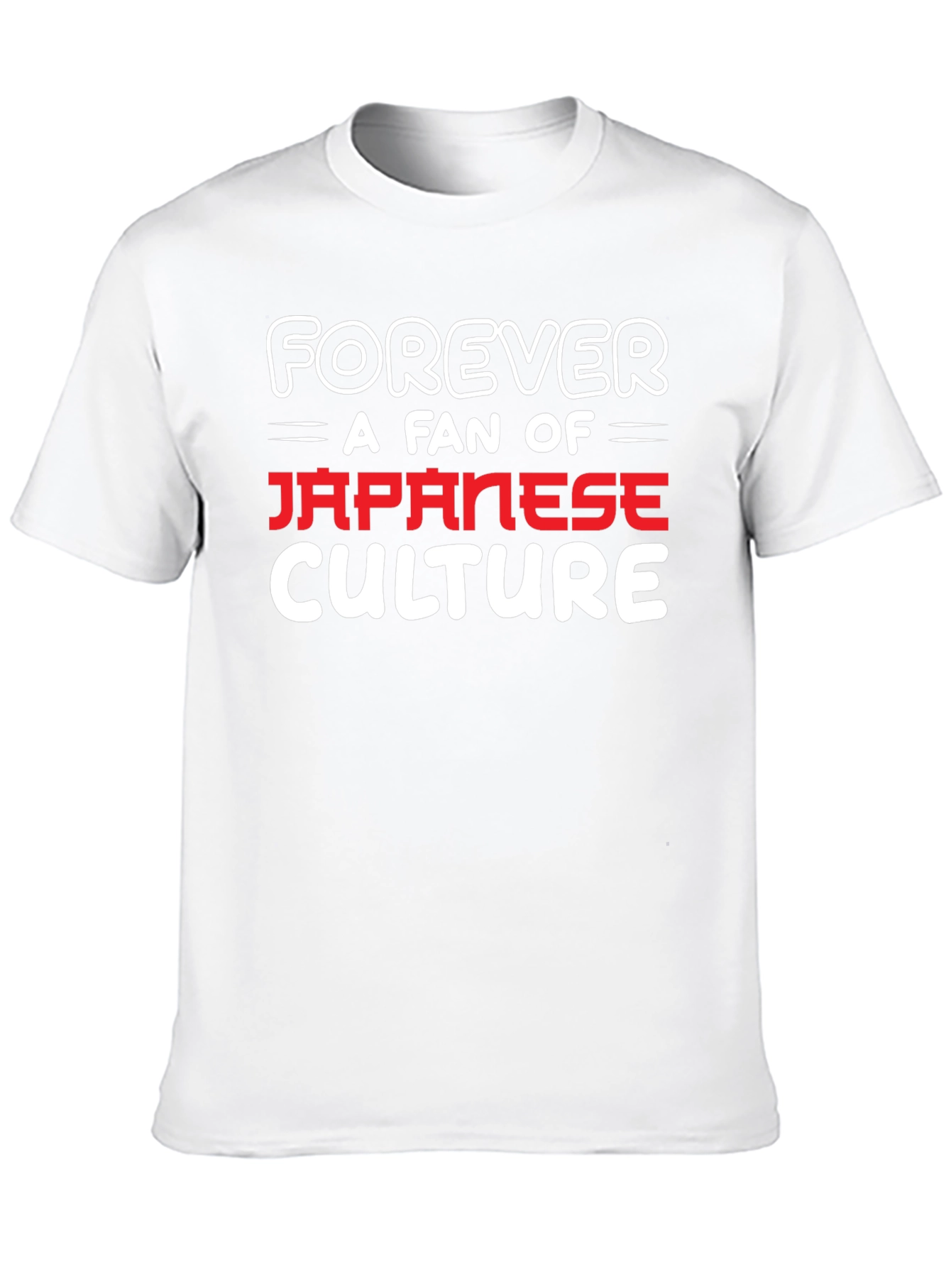 Japanese Culture Fan Black T-Shirt