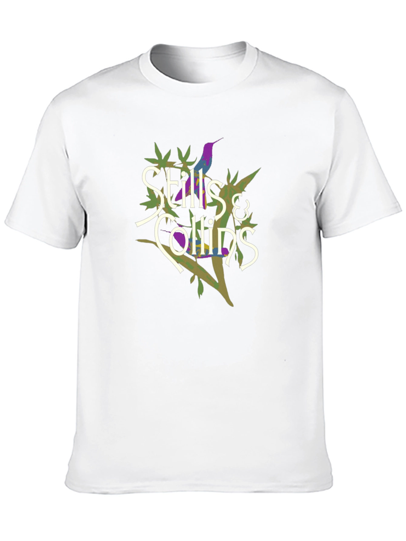 Stills & Collins Graphic Print Black T-Shirt
