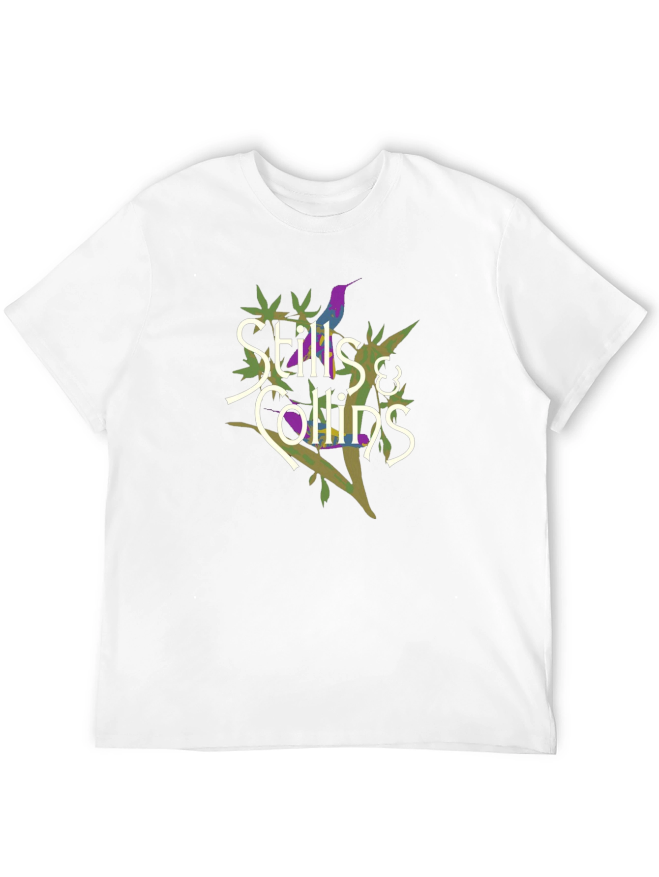 Stills & Collins Graphic Print Black T-Shirt