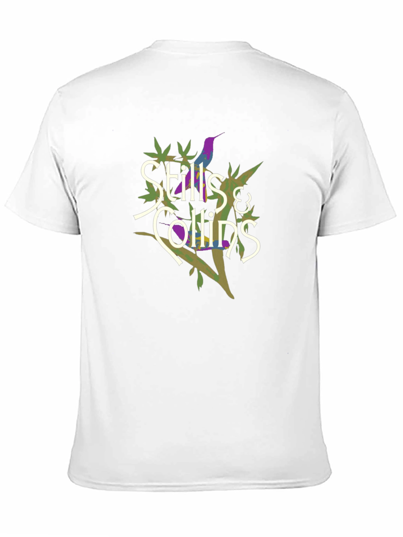 Stills & Collins Graphic Print Black T-Shirt