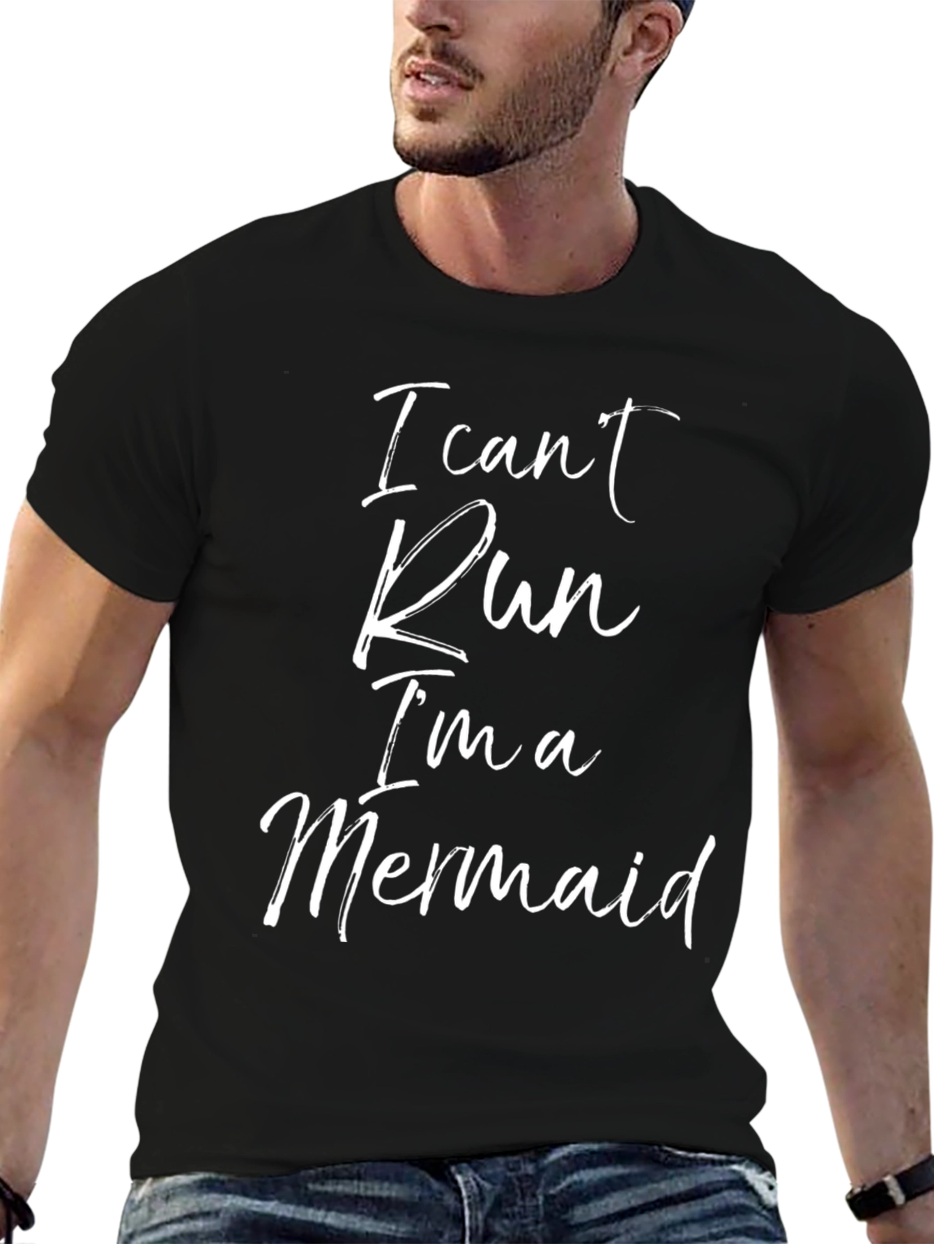 I Cant Run Im A Mermaid Graphic Tee