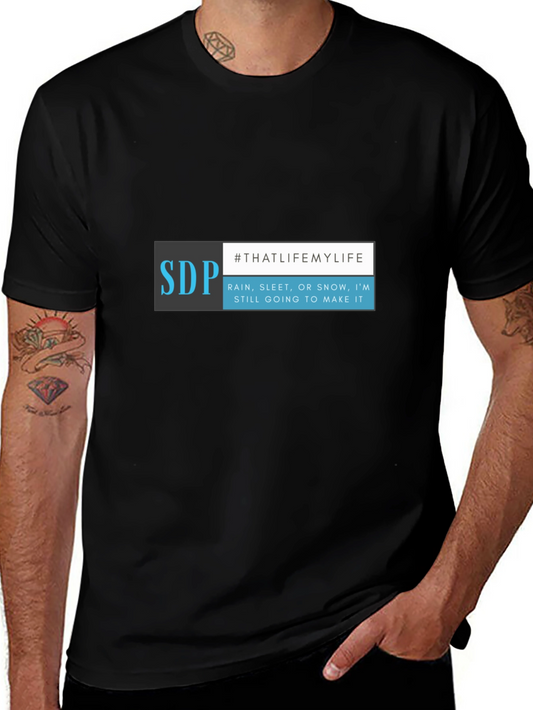 SDP #THATLIFEMYLIFE Black T-Shirt
