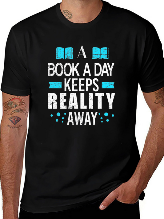 A Book A Day T-Shirt - Reading Lover Tee