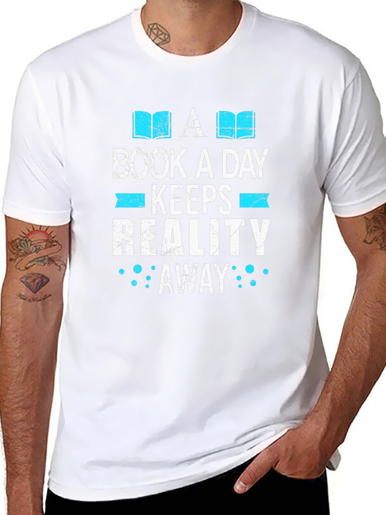 A Book A Day T-Shirt - Reading Lover Tee
