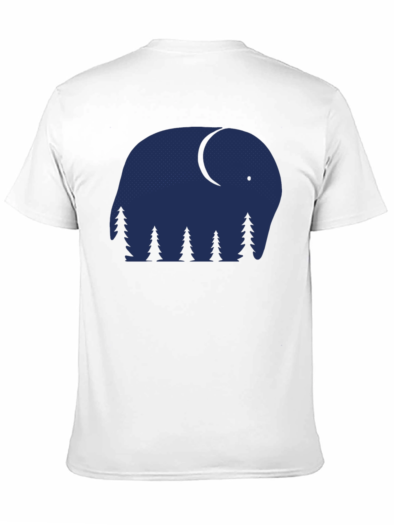 Elephant Nightscape Graphic Tee - Stylish & Unique!