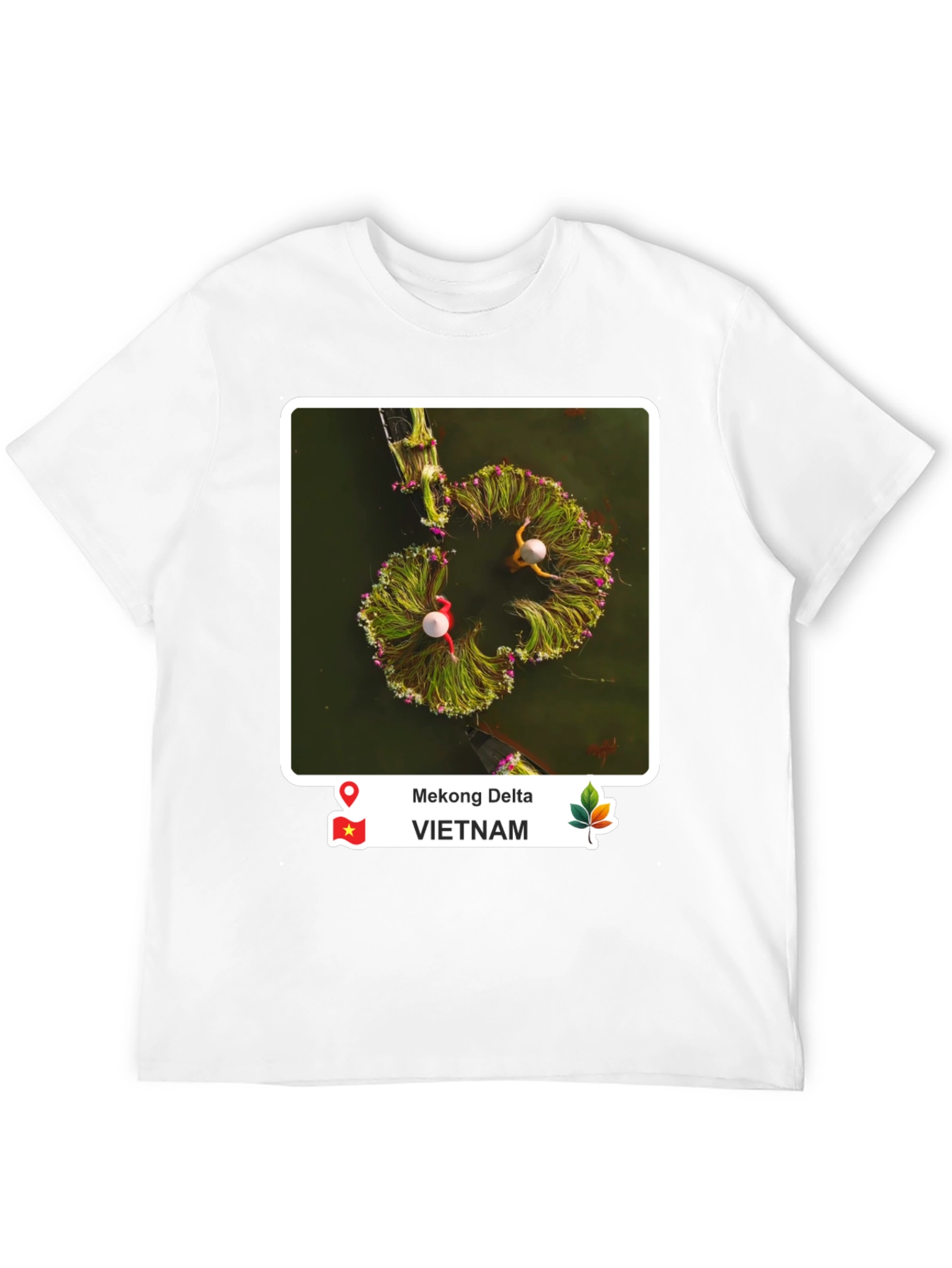 Vietnam Mekong Delta Graphic T-Shirt