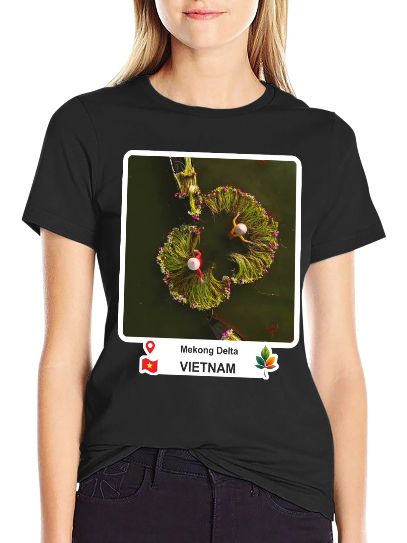Vietnam Mekong Delta Graphic T-Shirt