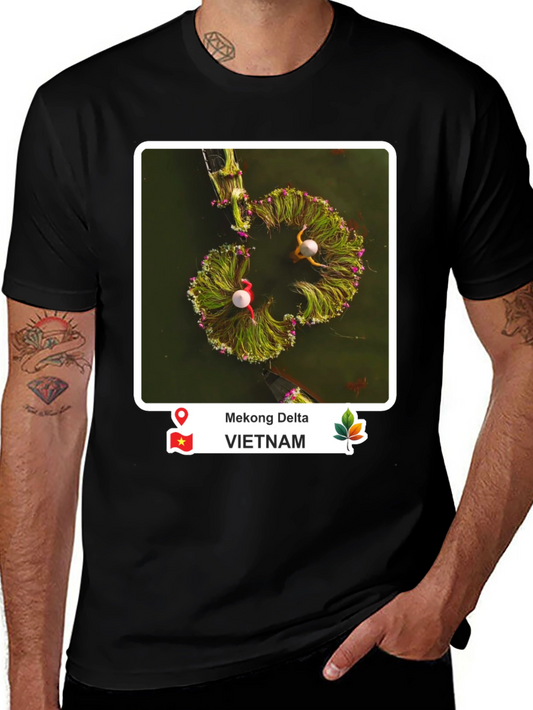 Vietnam Mekong Delta Graphic T-Shirt
