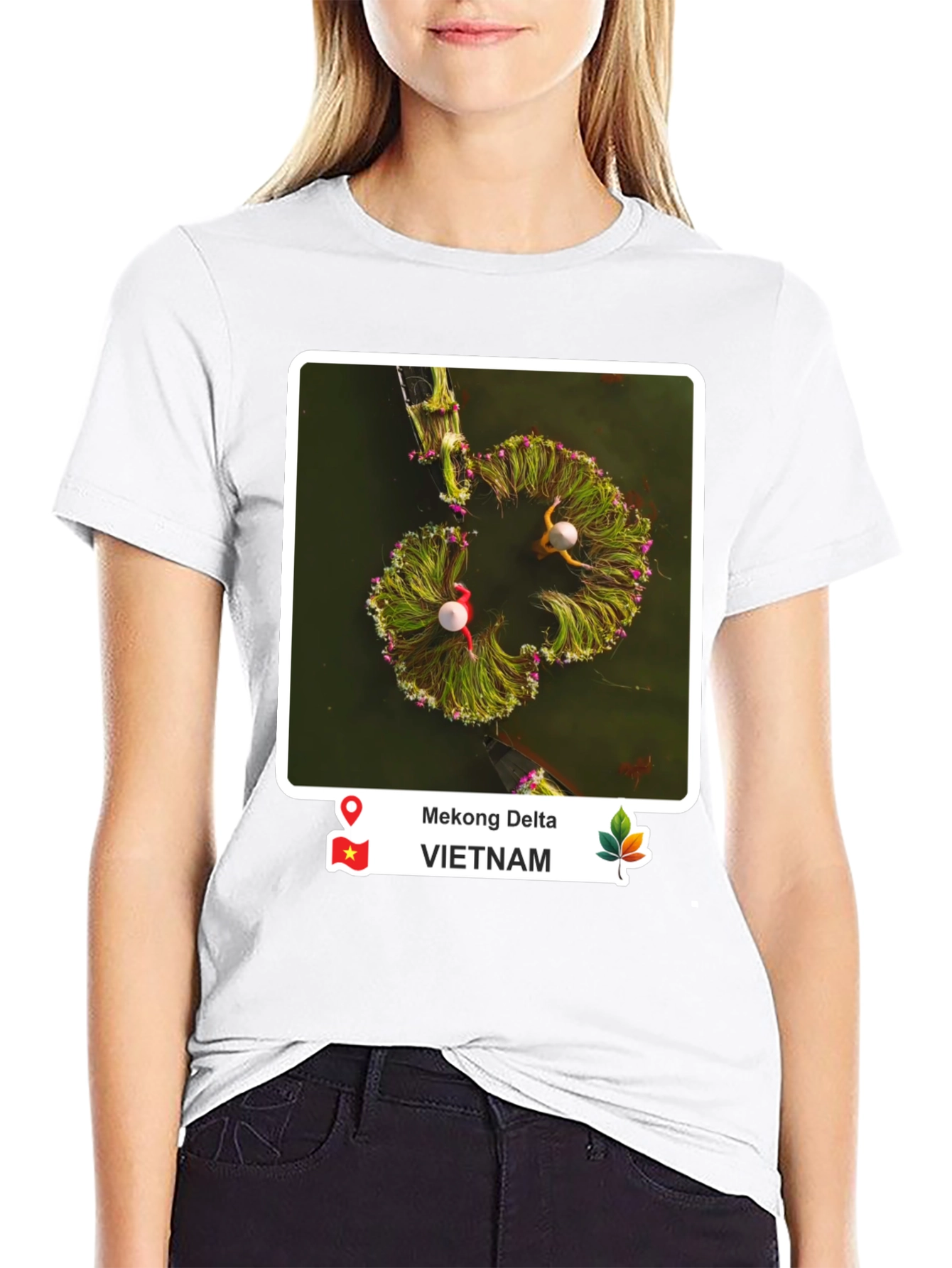 Vietnam Mekong Delta Graphic T-Shirt