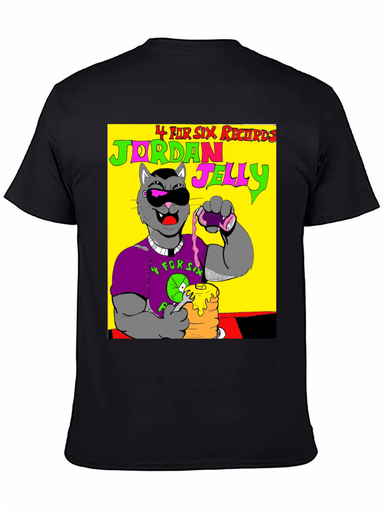 Jordan Jelly T-Shirt - Funky Cartoon Tee