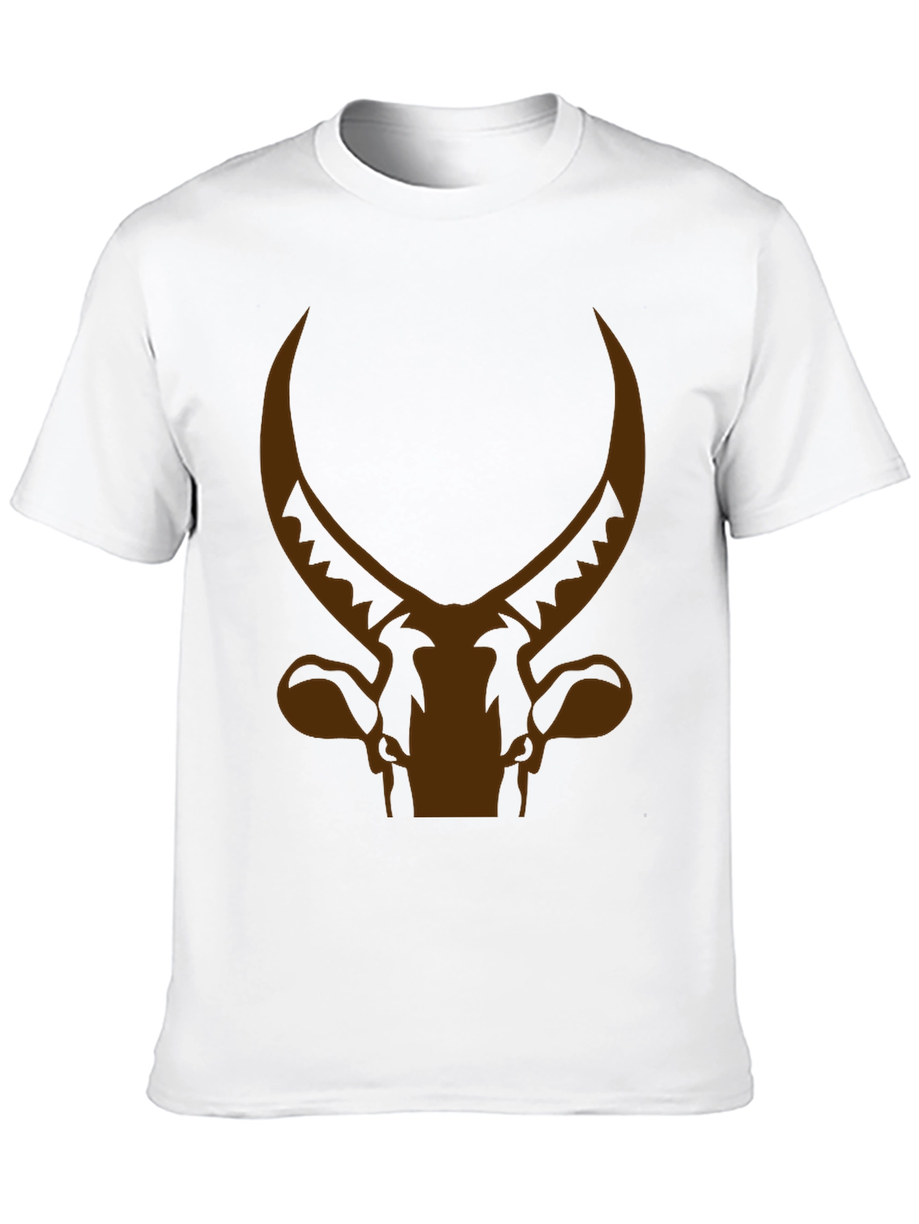 Bull Horn Graphic Tee - Black
