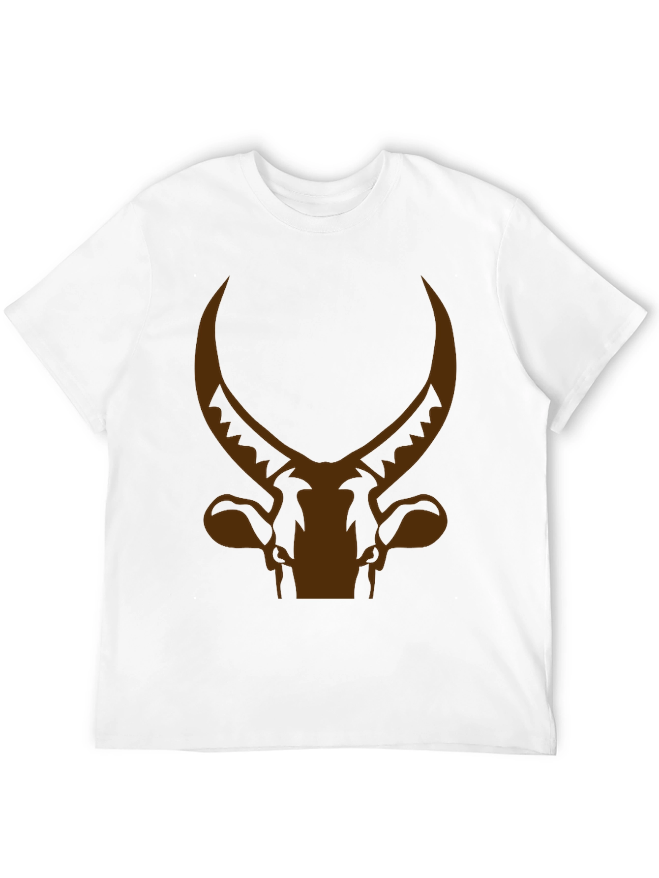 Bull Horn Graphic Tee - Black