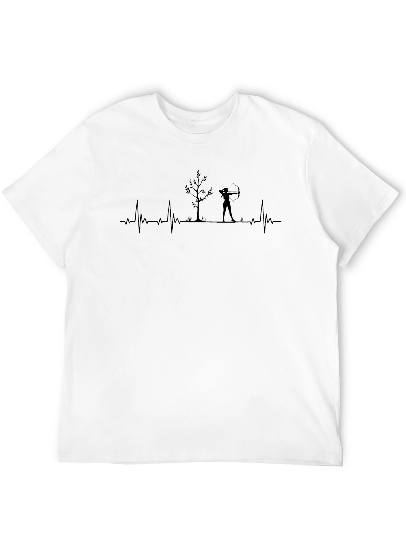 Archer Heartbeat Black T-Shirt