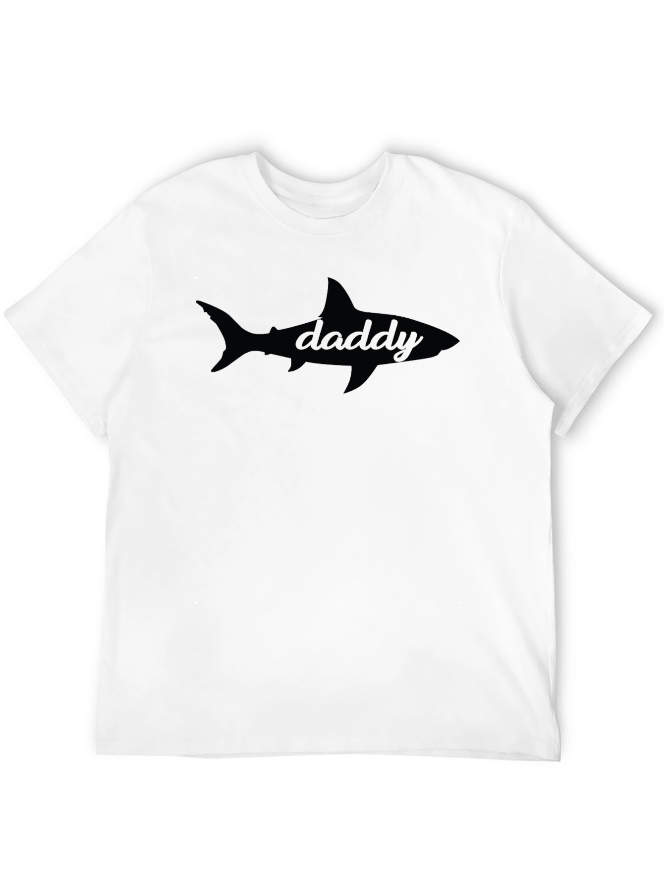 Daddy Shark Graphic T-Shirt - Cool Dad Gift