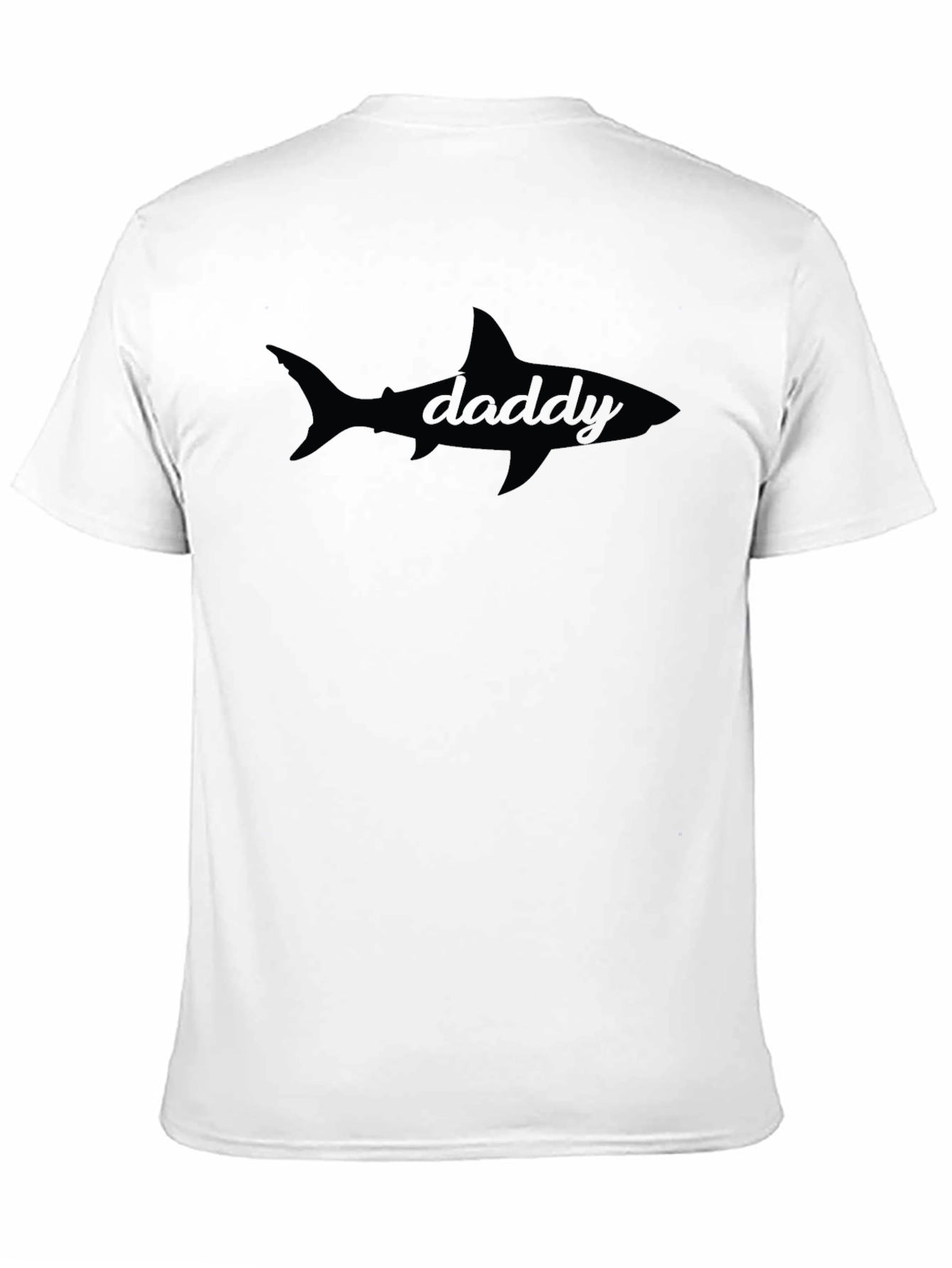 Daddy Shark Graphic T-Shirt - Cool Dad Gift