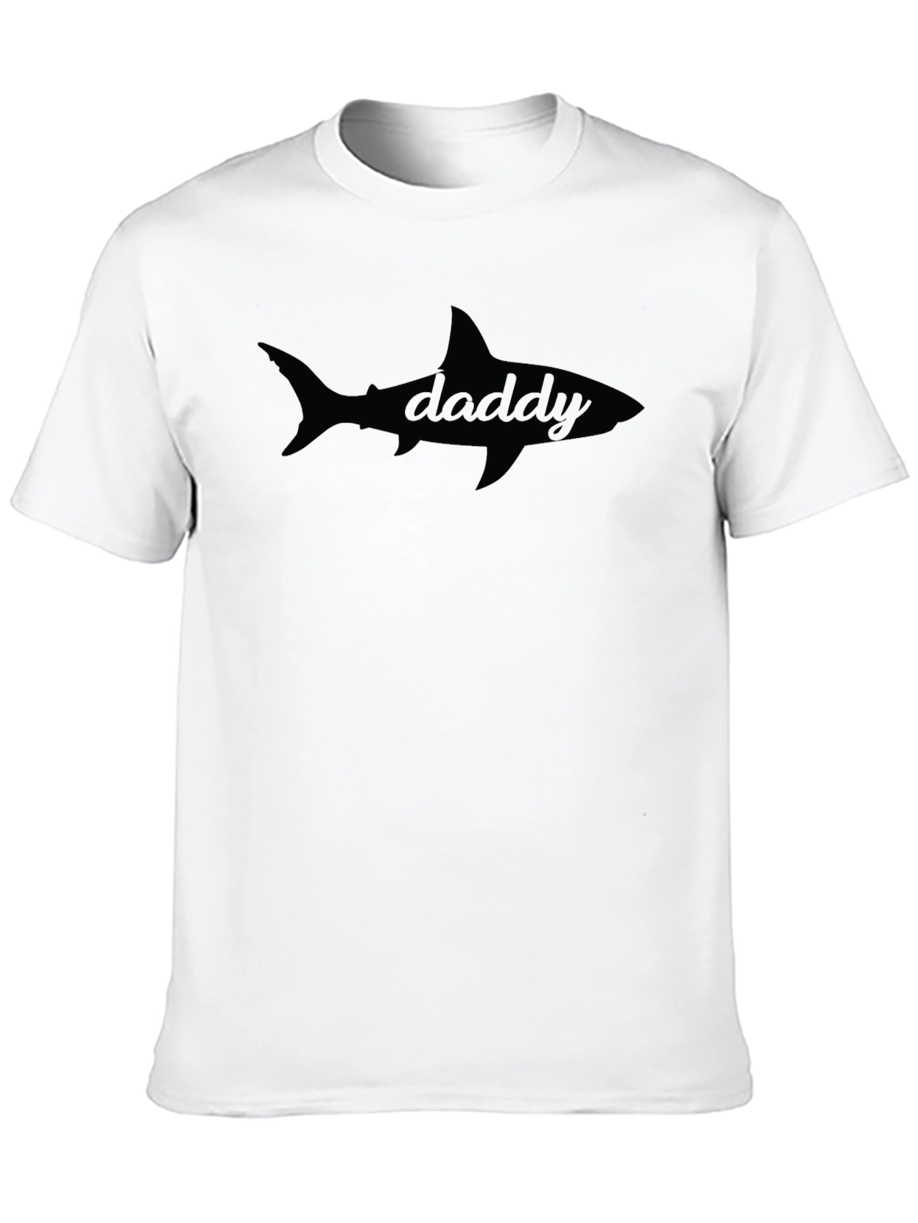 Daddy Shark Graphic T-Shirt - Cool Dad Gift